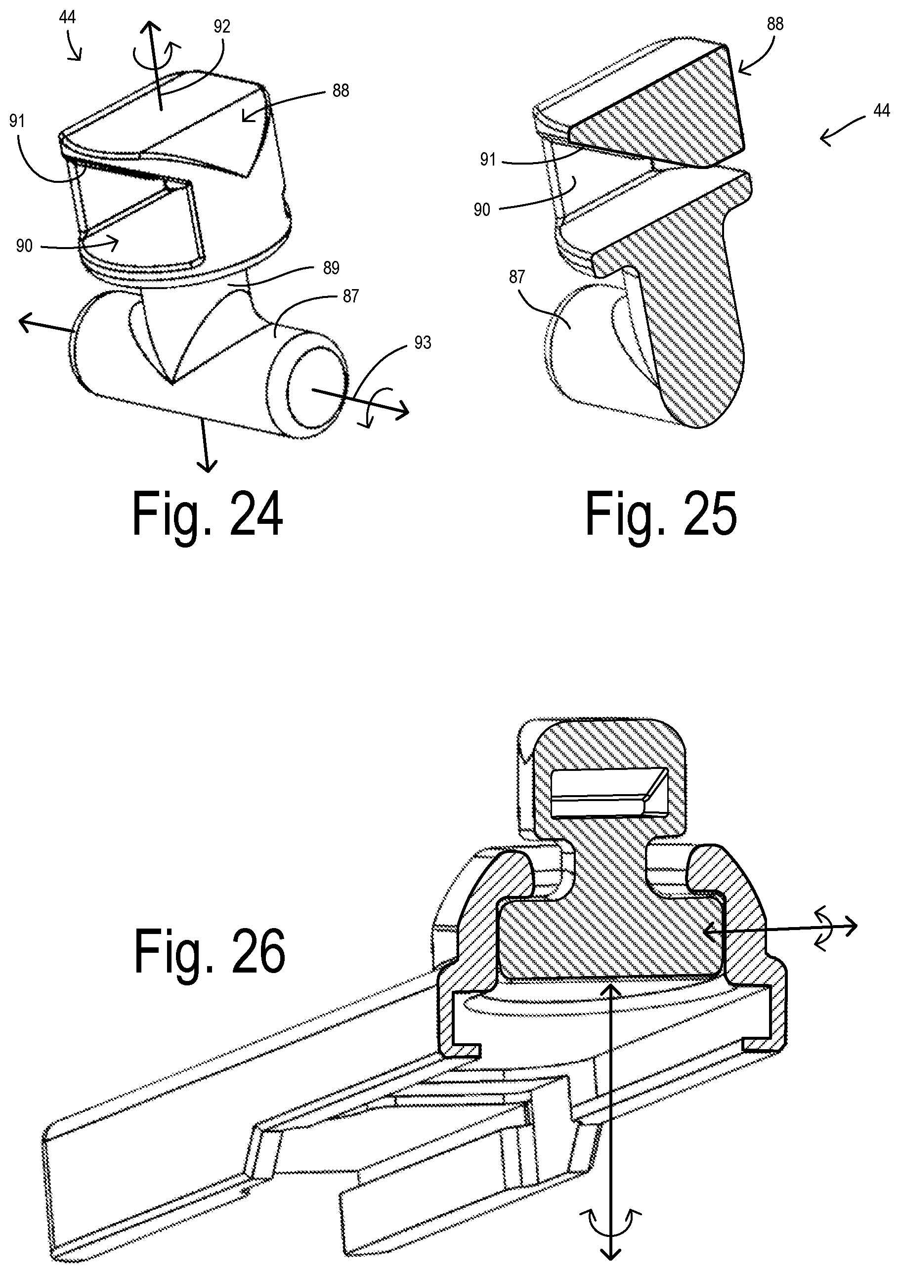 Patent US12310570 Figure 9 – Articulating stabilizer arm with disposable and reusable subassemblies