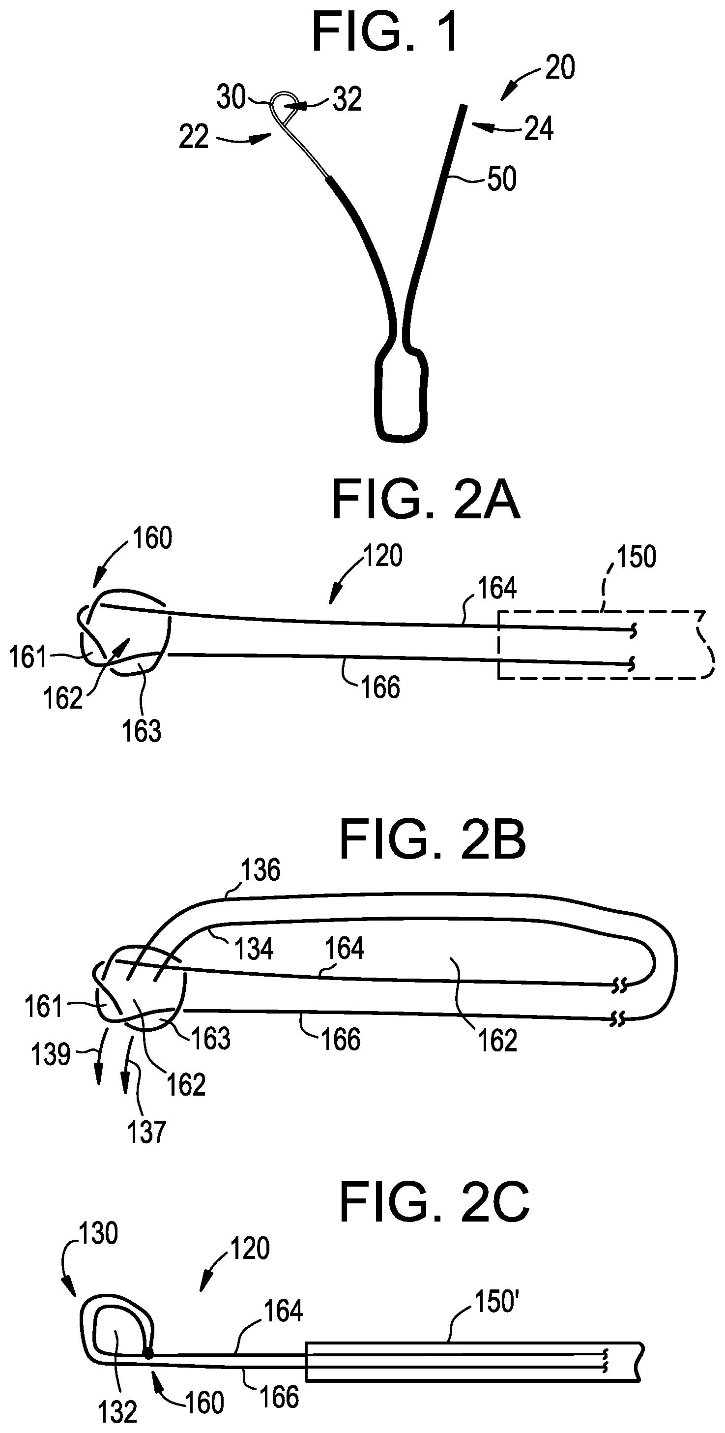 Patent US12310573 Figure 1 – Systems, devices, and methods for securing tissue using snare assemblies and soft anchors