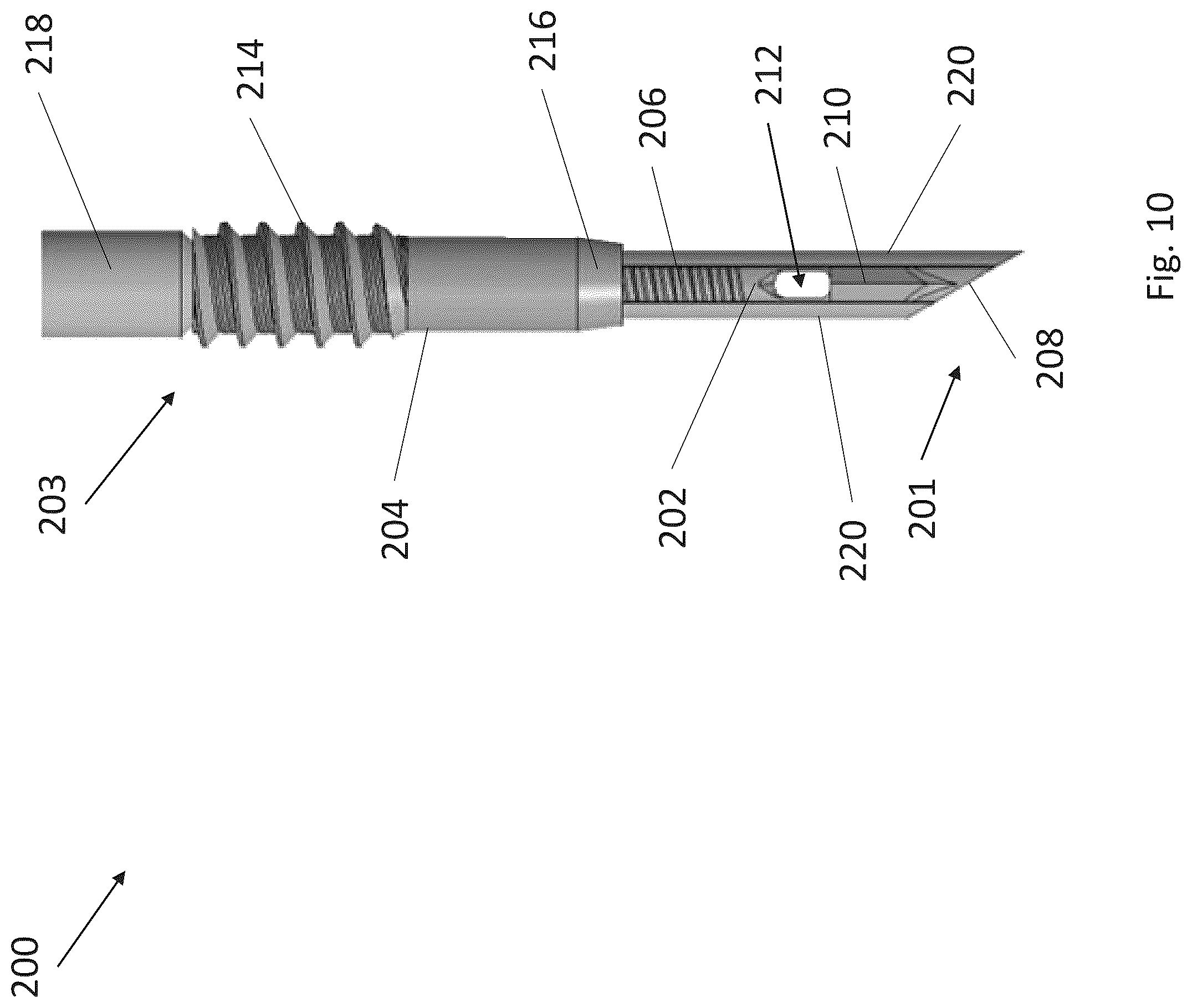 Patent US12310574 Figure 19 – Knotless suture anchor with re-tension features