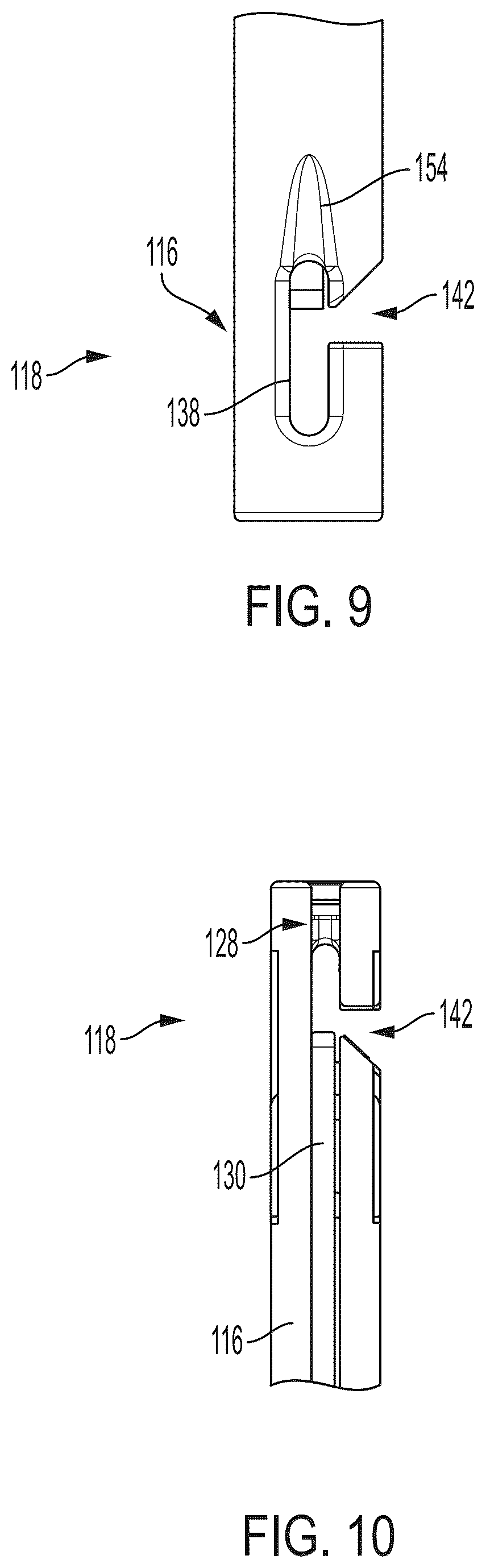 Patent US12310576 Figure 8 – Quickdraw knot pusher: side loading knot pusher