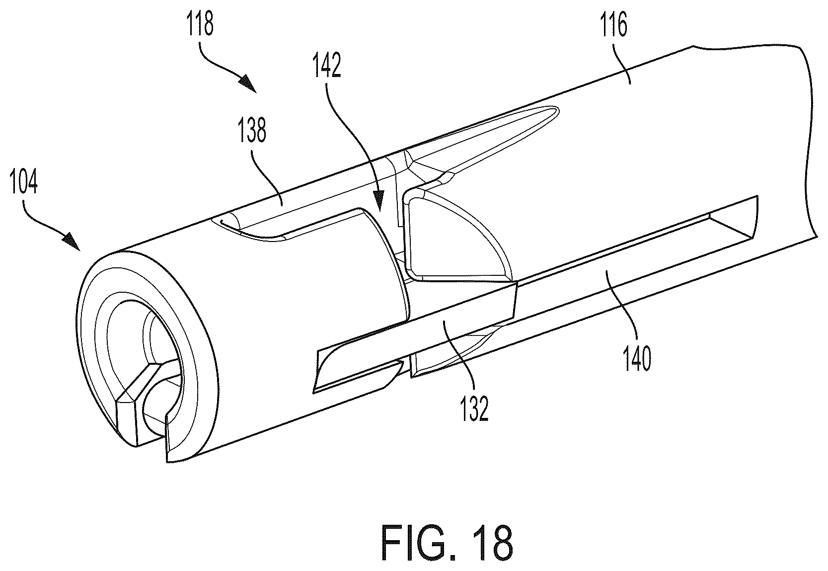 Patent US12310576 Figure 14 – Quickdraw knot pusher: side loading knot pusher