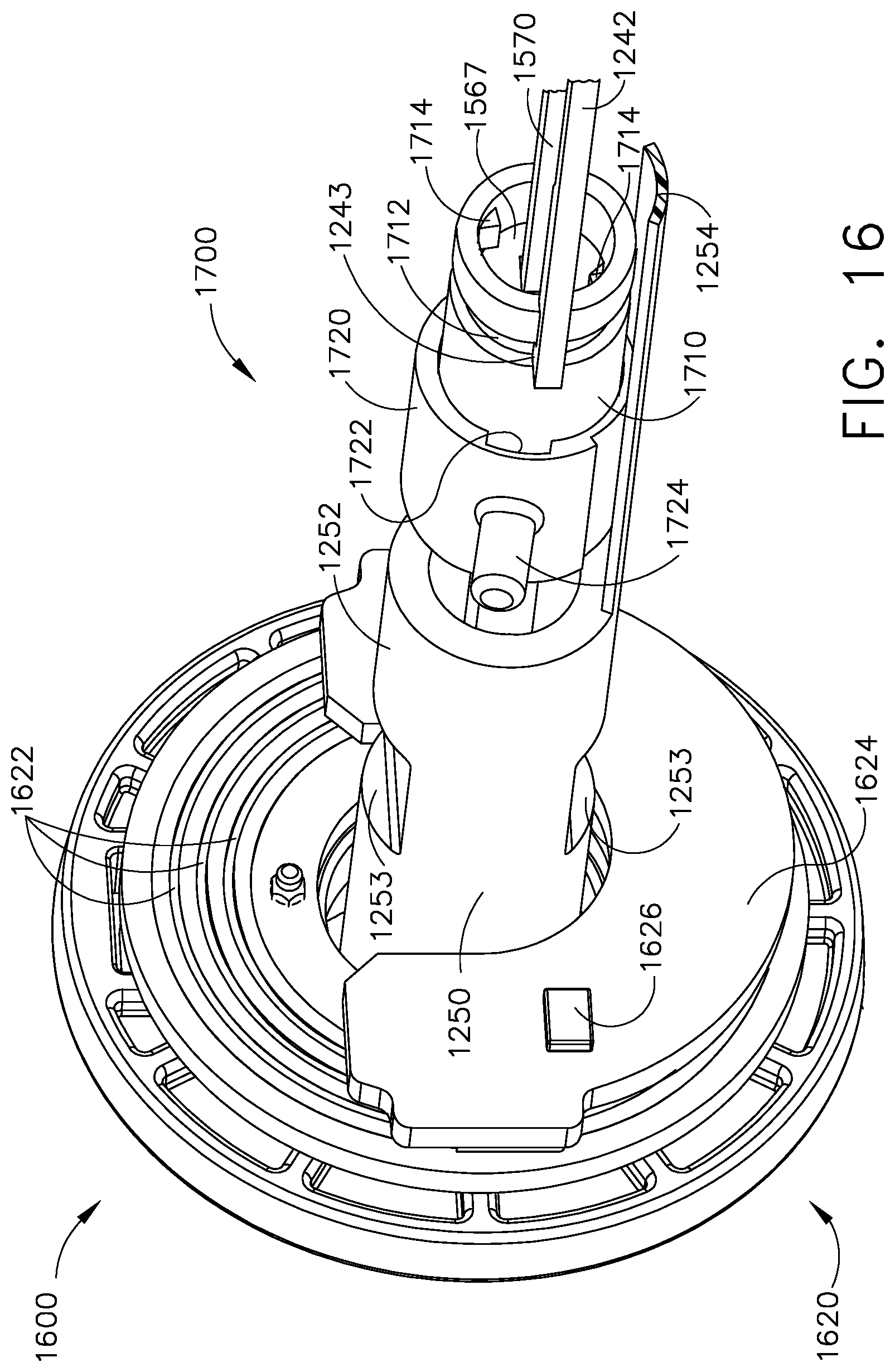 Patent US12310584 Figure 15 – Locking arrangements for detachable shaft assemblies with articulatable surgical end effectors