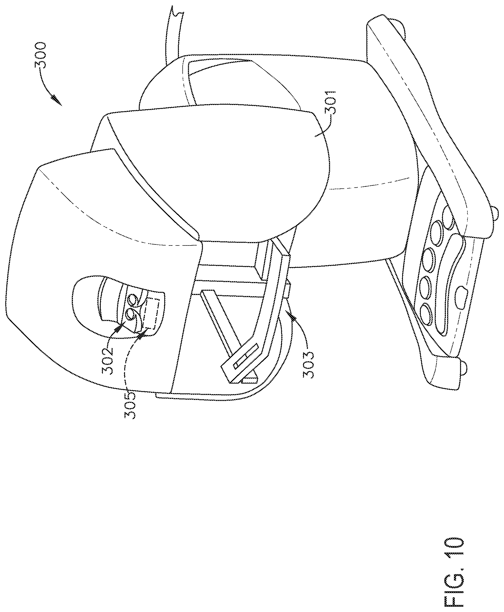 Patent US12310585 Figure 10 – Adaptive firing control algorithm based on mechanical actuation of user controls