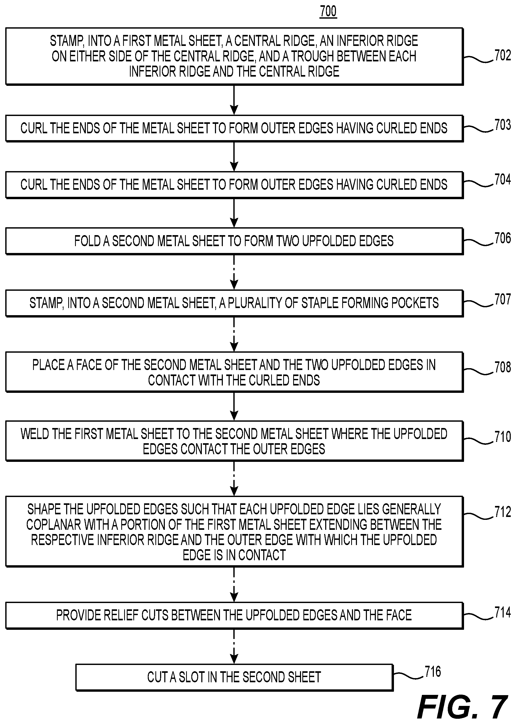 Patent US12310587 Figure 11 – Composite interconnected anvil for medical stapler