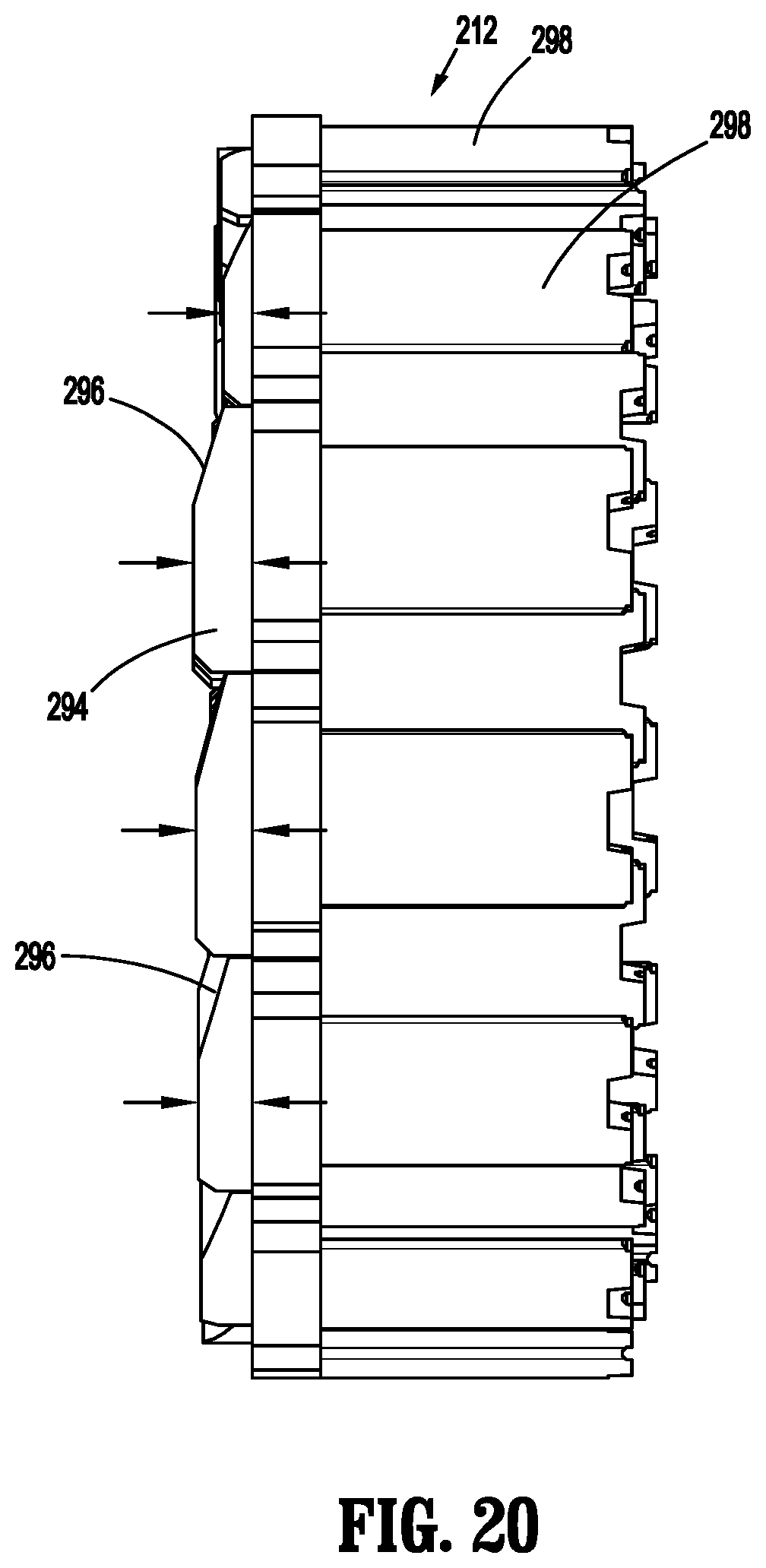 Patent US12310591 Figure 15 – Surgical stapling device with flexible shaft