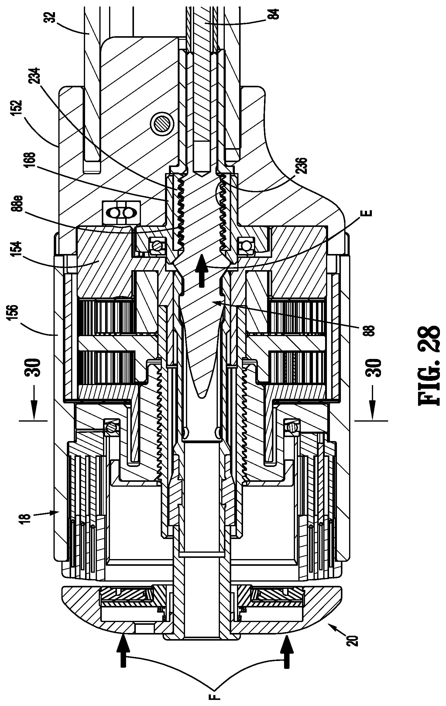 Patent US12310591 Figure 20 – Surgical stapling device with flexible shaft