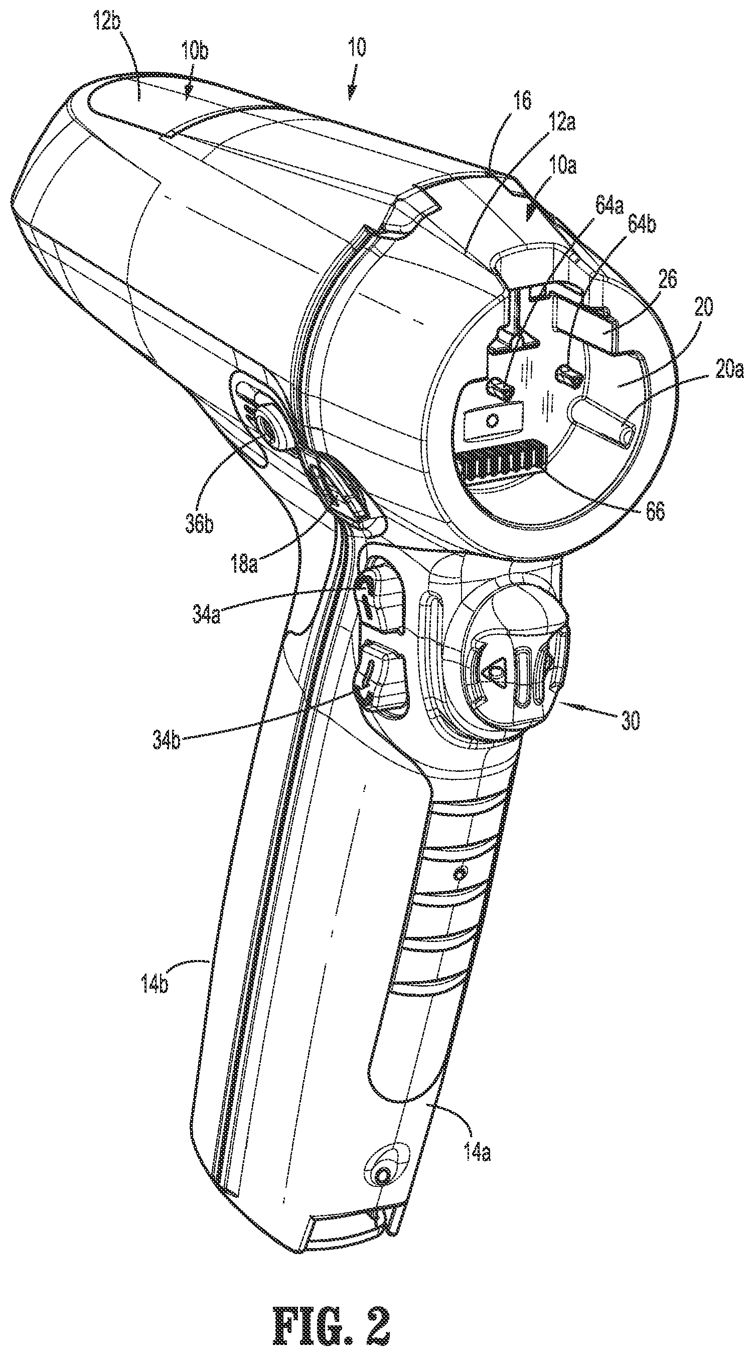 Patent US12310592 Figure 2 – Handheld electromechanical surgical system