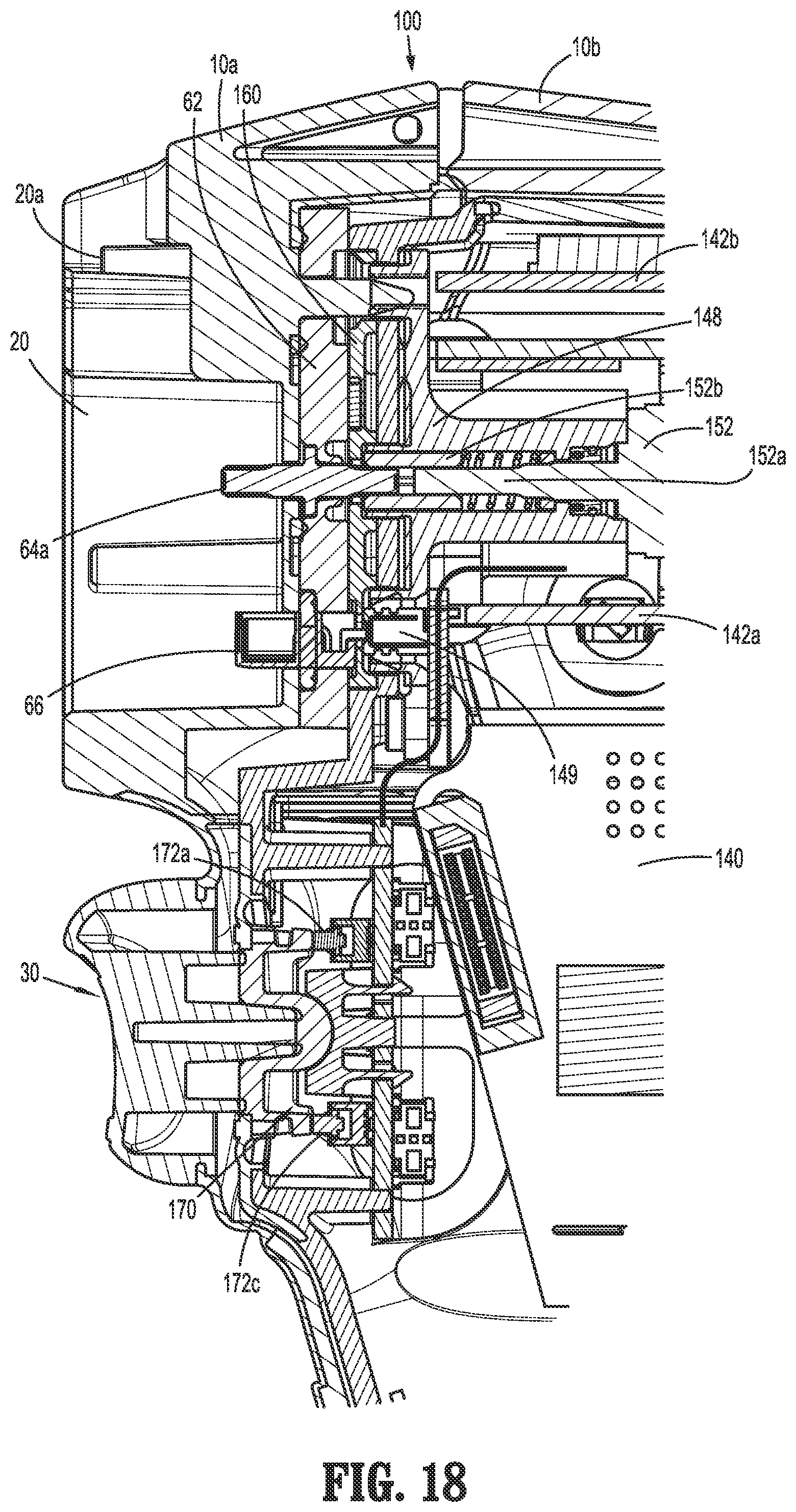Patent US12310592 Figure 14 – Handheld electromechanical surgical system