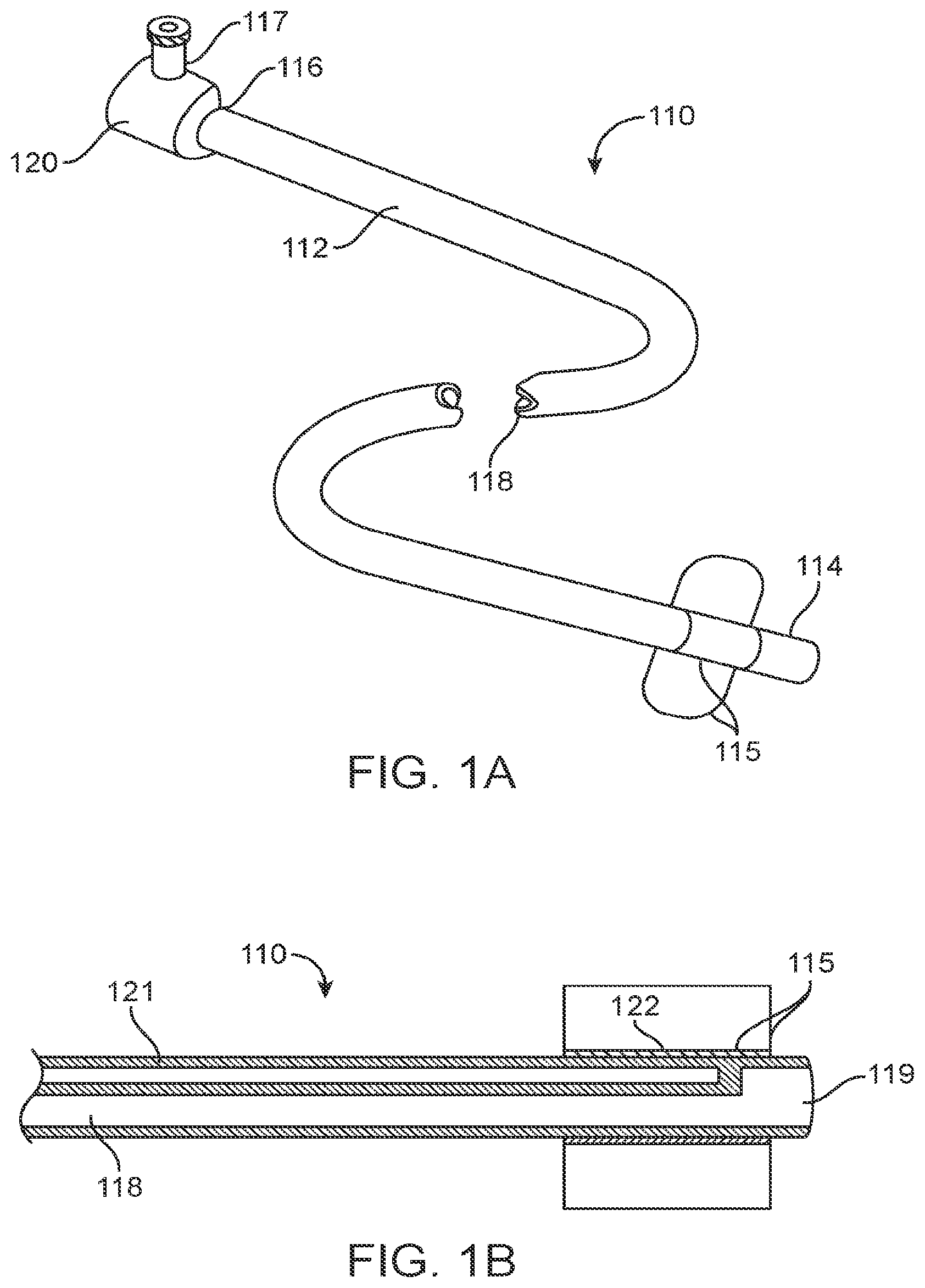 Patent US12310594 Figure 1 – Collateral flow channel sealant delivery methods and systems