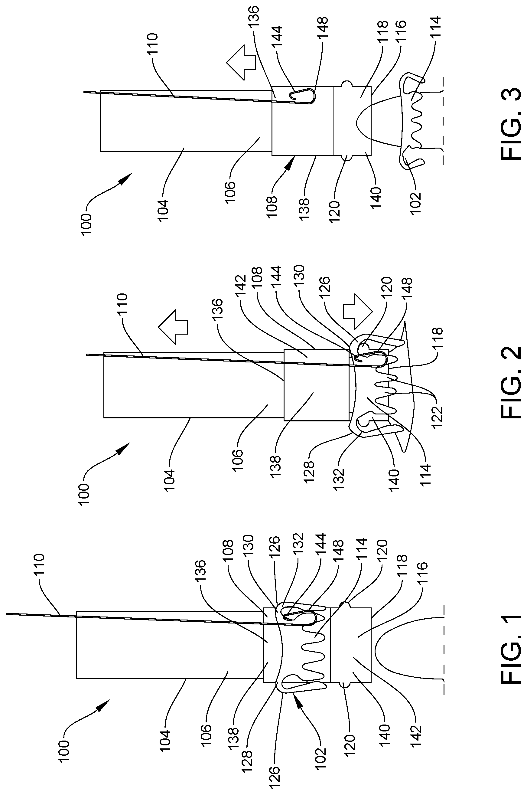 Patent US12310596 Figure 1 – Interface mechanism for repositioning and deployment of over the scope clip