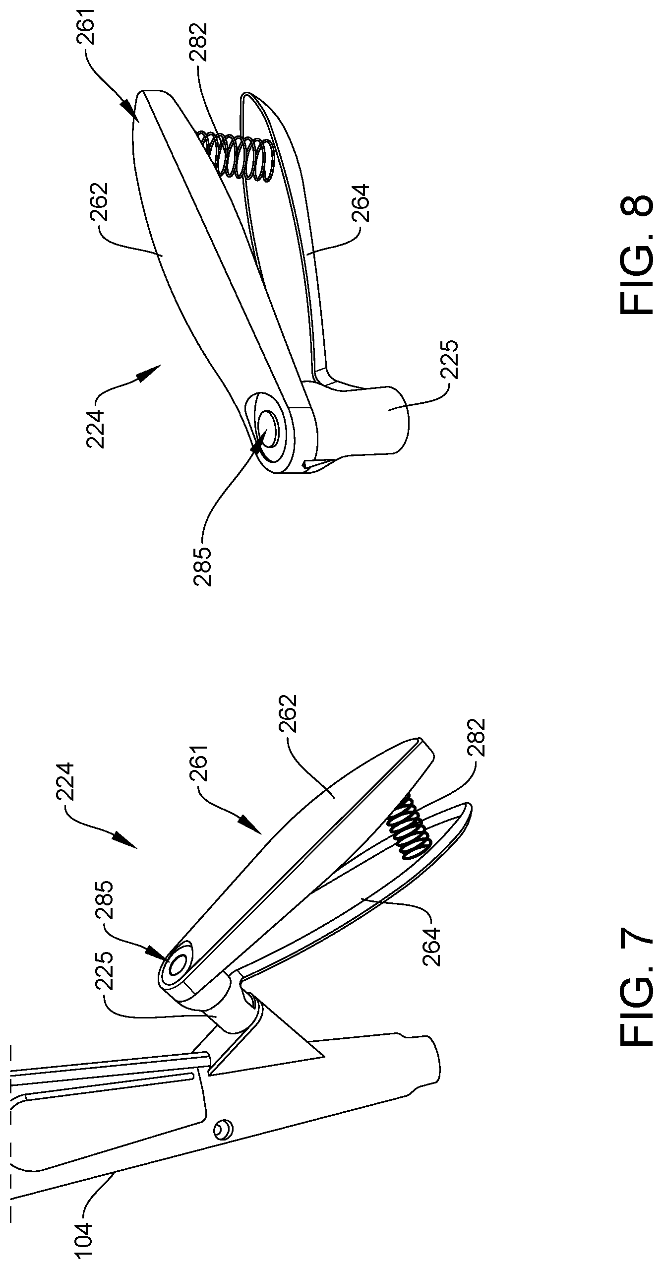 Patent US12310596 Figure 3 – Interface mechanism for repositioning and deployment of over the scope clip