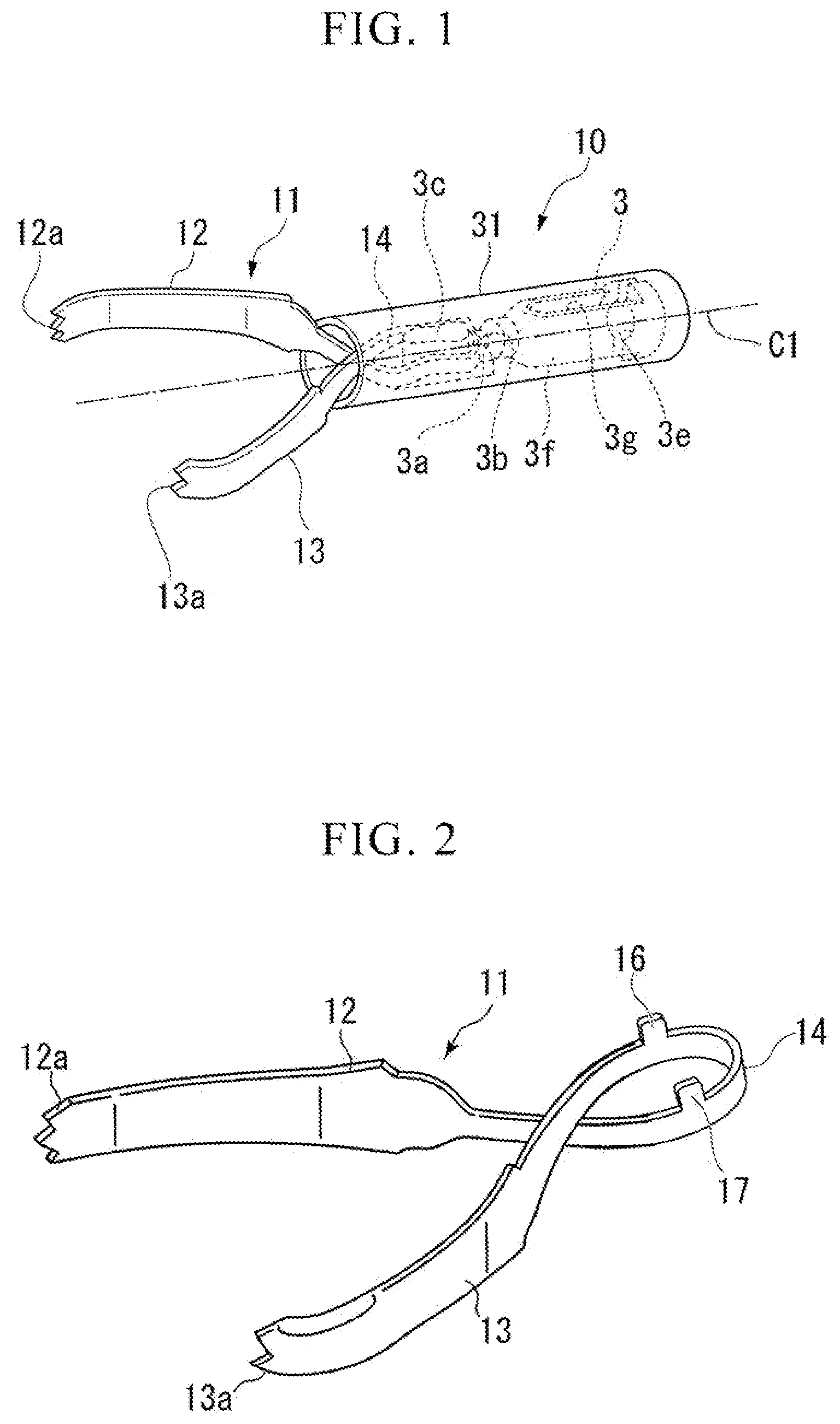 Patent US12310597 — Clip cartridge, medical device, and attachment method for medical device — Figure 1