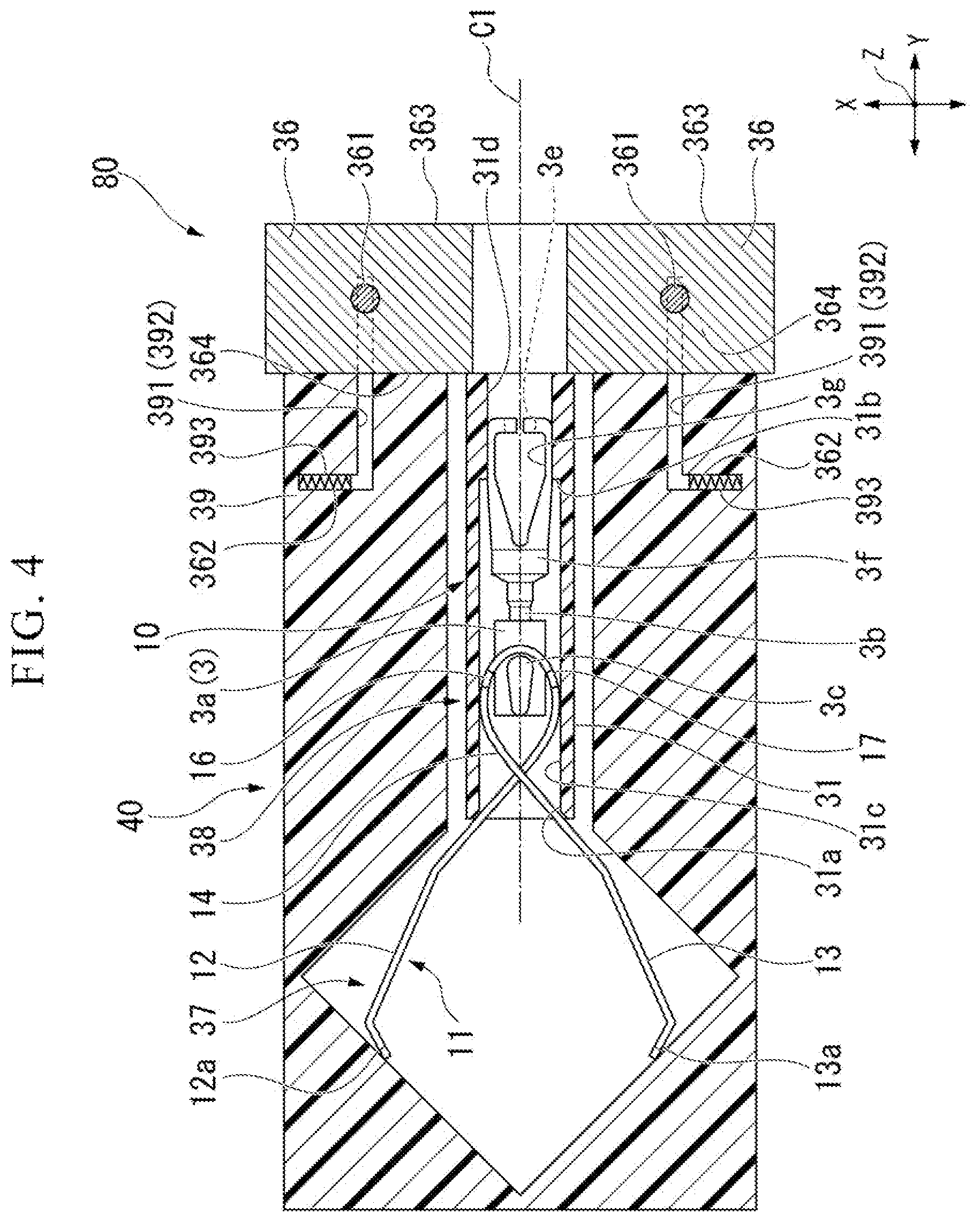 Patent US12310597 Figure 3 – Clip cartridge, medical device, and attachment method for medical device