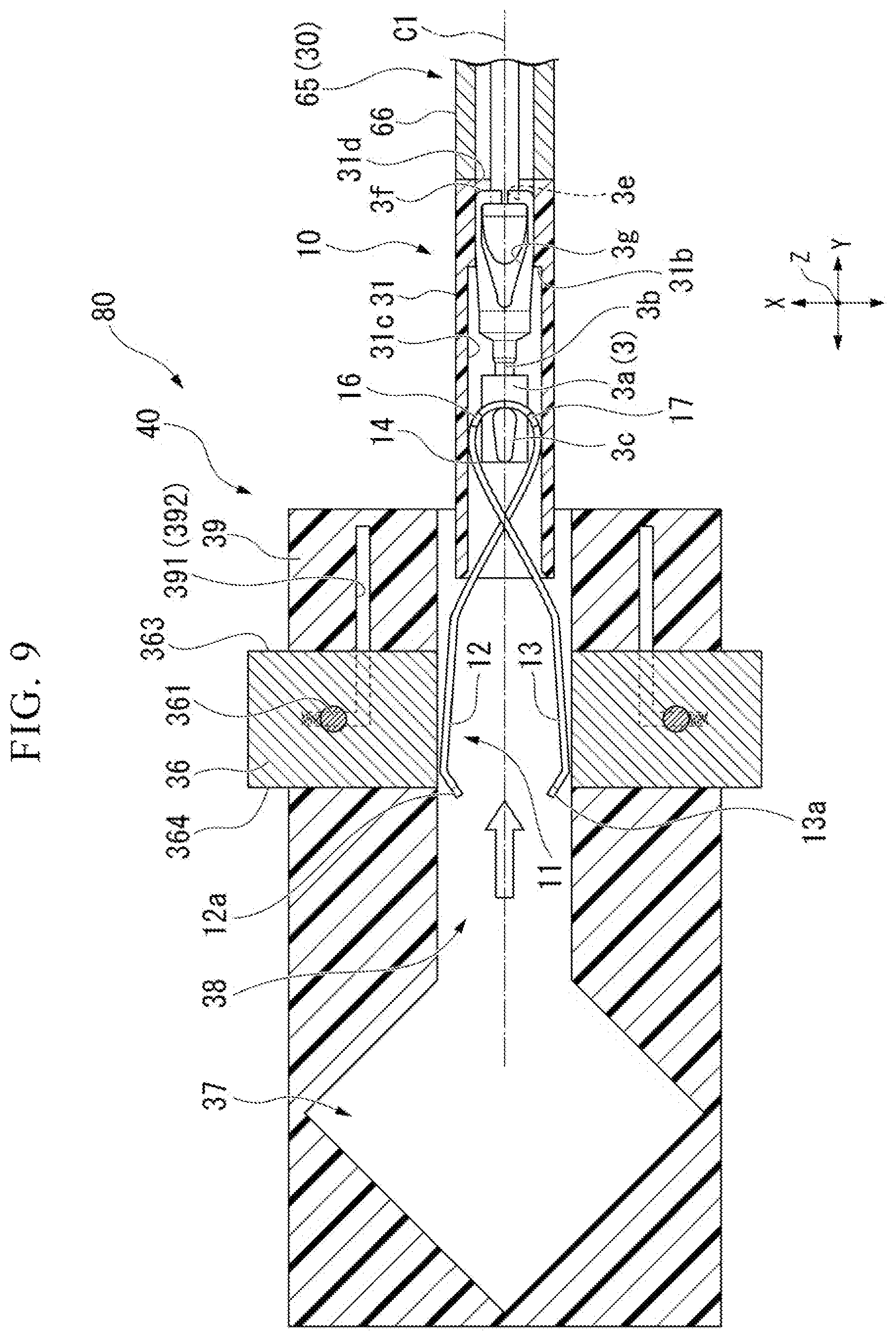 Patent US12310597 Figure 8 – Clip cartridge, medical device, and attachment method for medical device