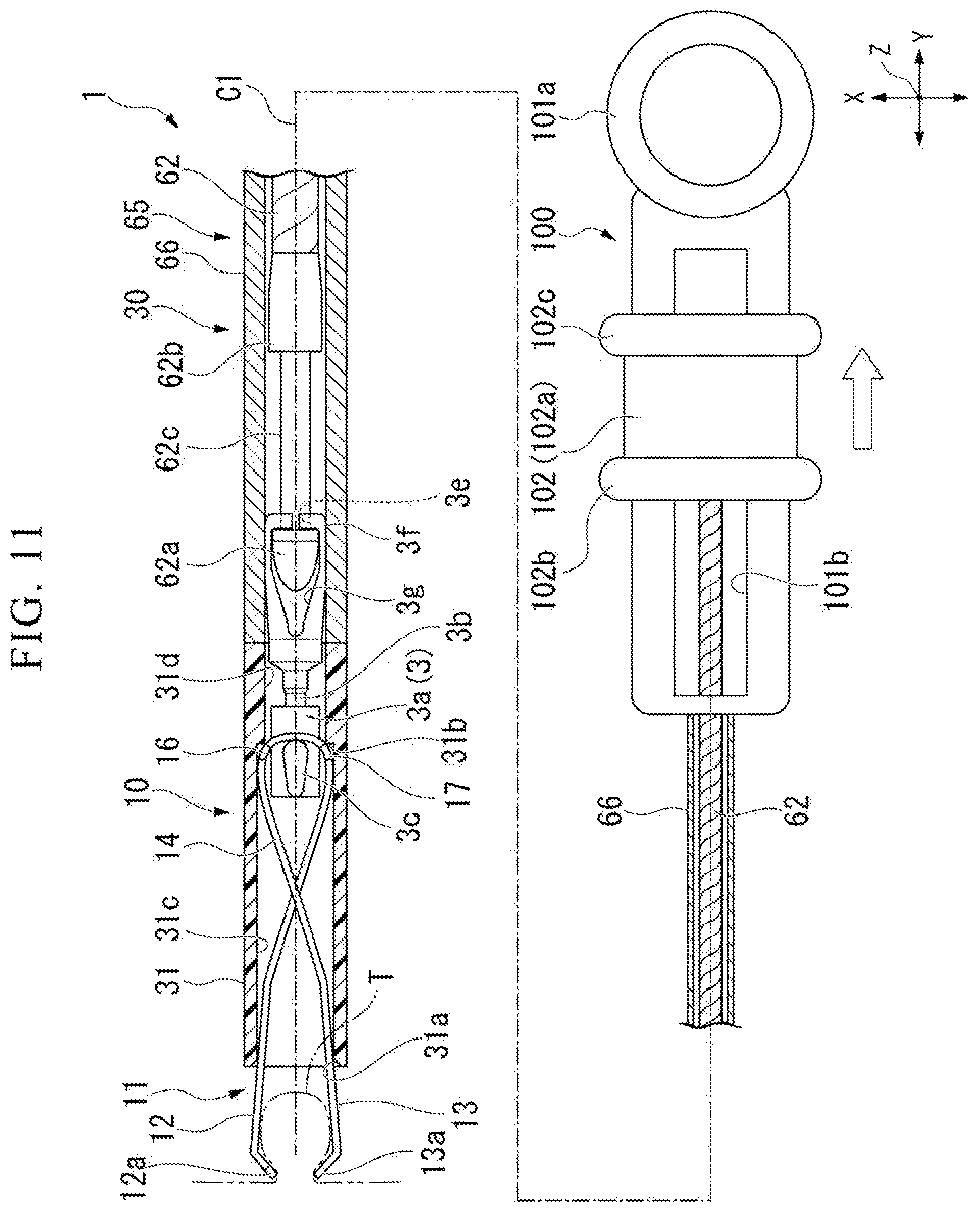 Patent US12310597 Figure 10 – Clip cartridge, medical device, and attachment method for medical device