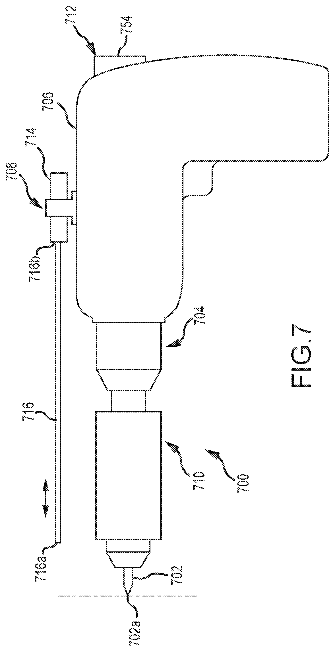 Patent US12310600 Figure 7 – Drill bit data management for penetration-monitoring drill