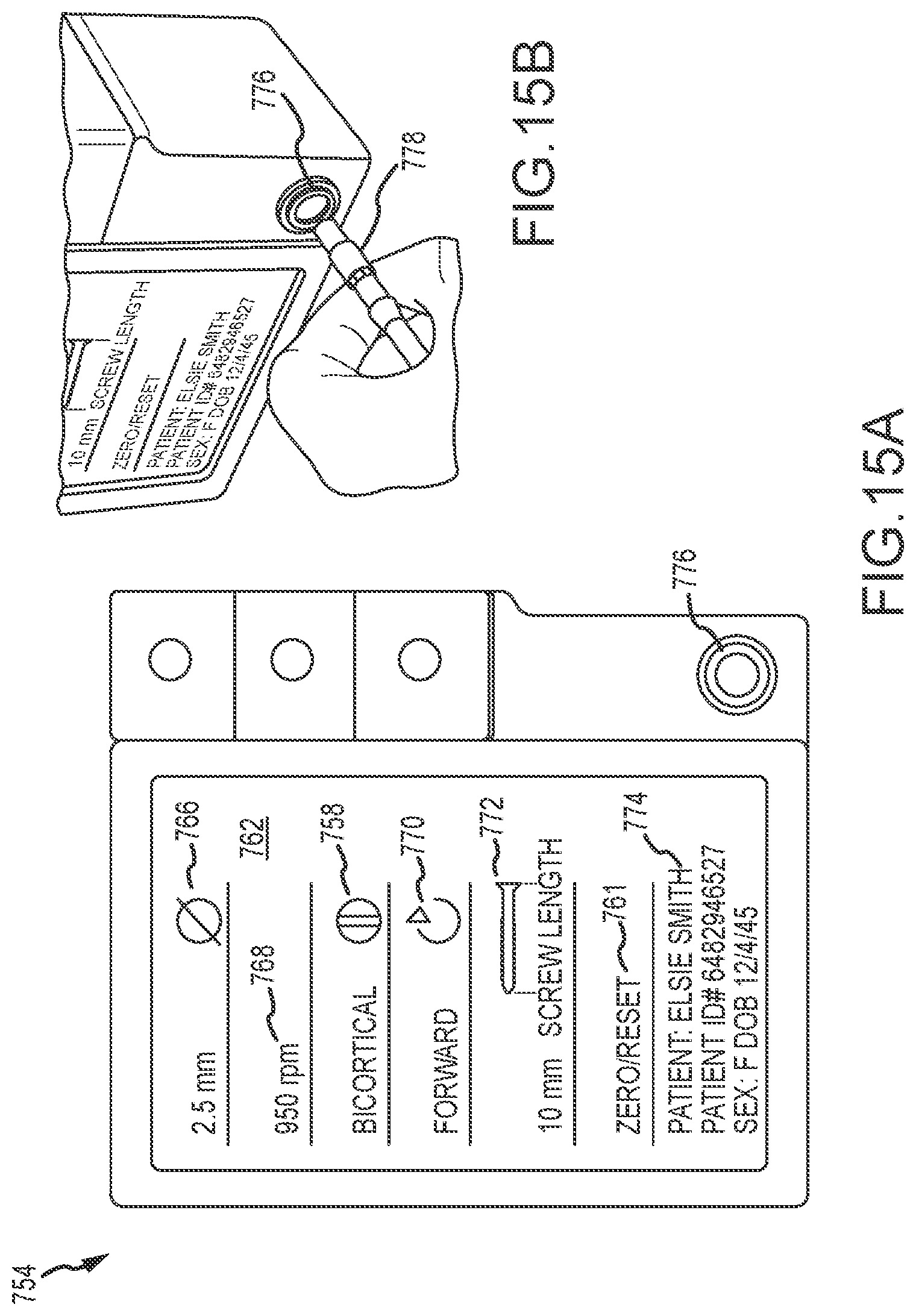 Patent US12310600 Figure 15 – Drill bit data management for penetration-monitoring drill