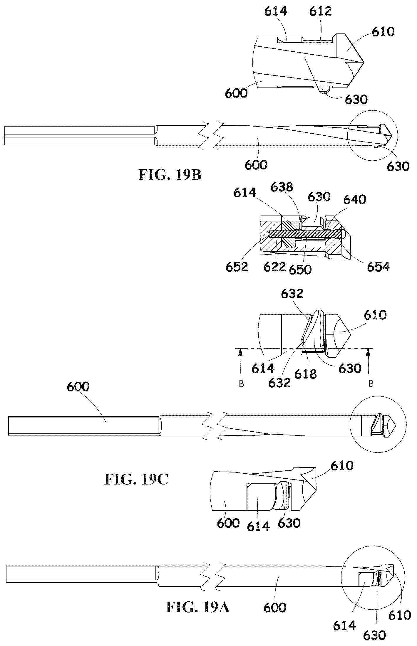 Patent US12310601 Figure 20 – Kit including a guiding system and a bone material removal device