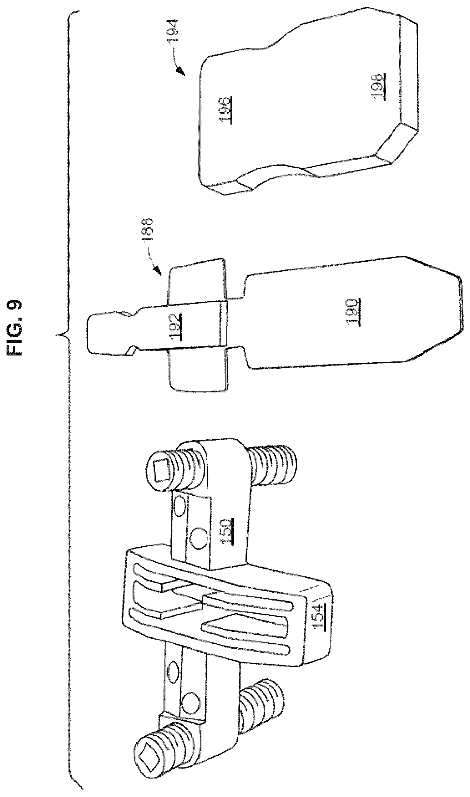 Patent US12310603 Figure 9 – System and technique for metatarsal realignment with reduced incision length
