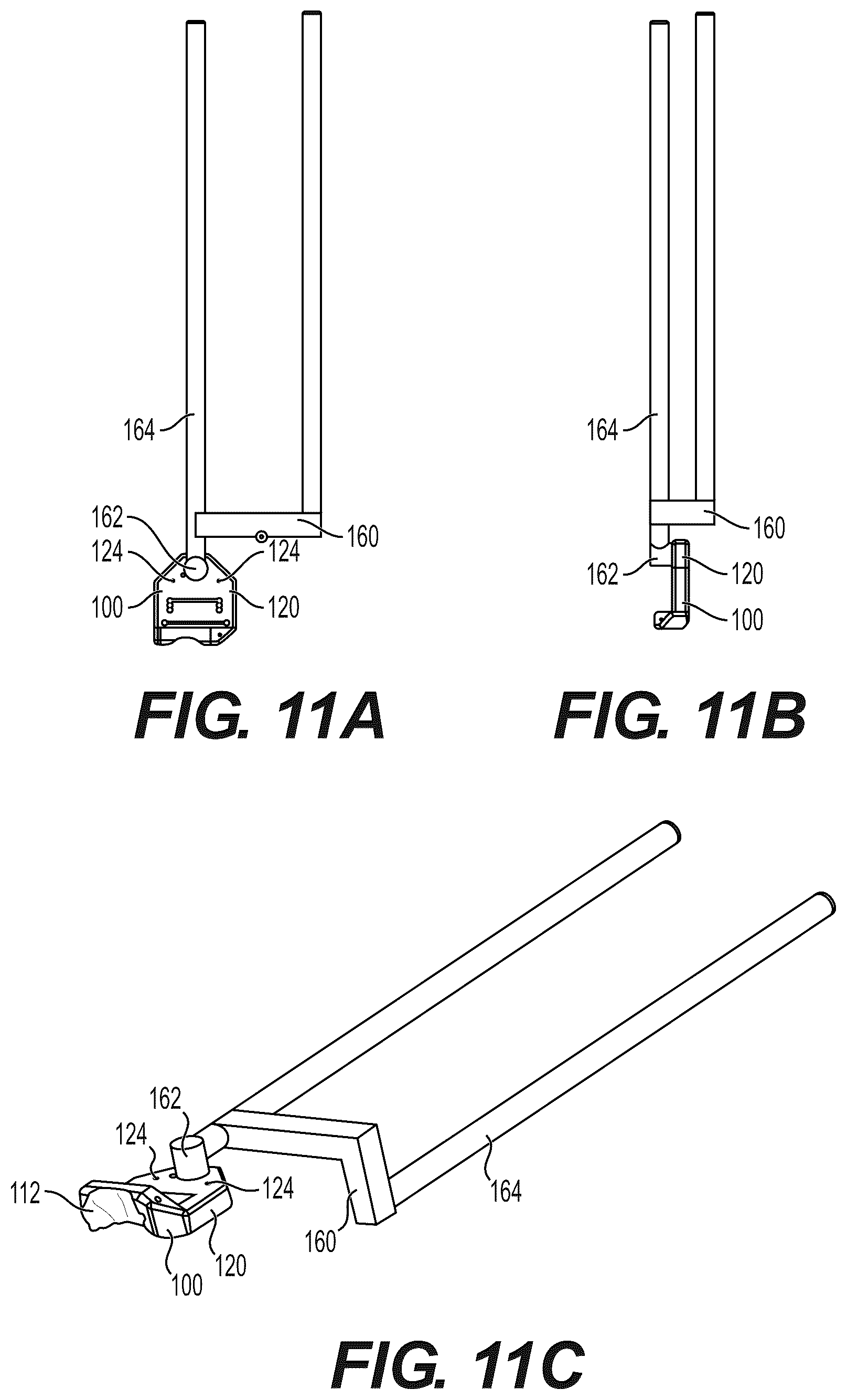 Patent US12310604 Figure 11 – Patient-specific template for total ankle replacement