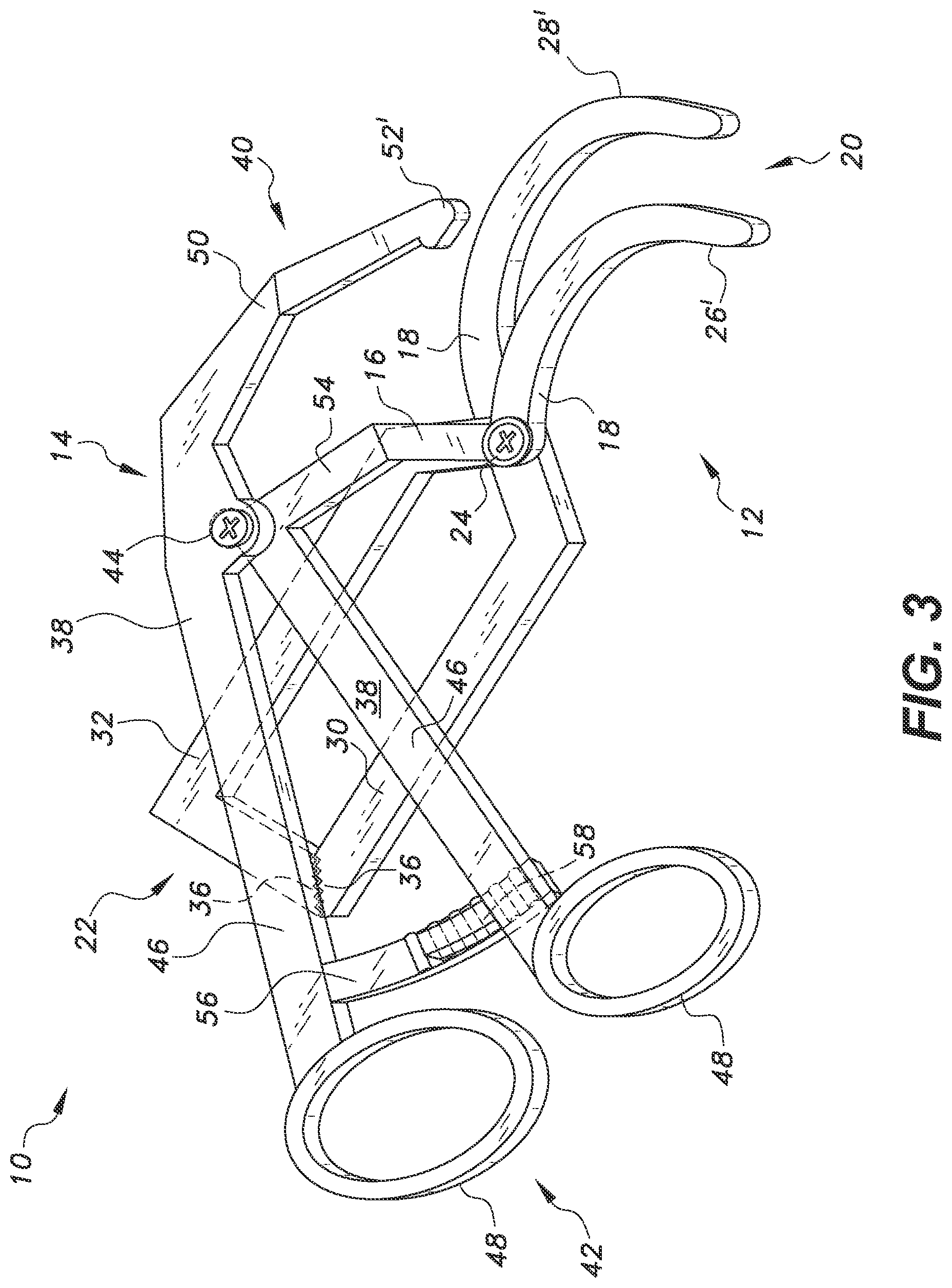 Patent US12310611 Figure 3 – Dual bone forceps