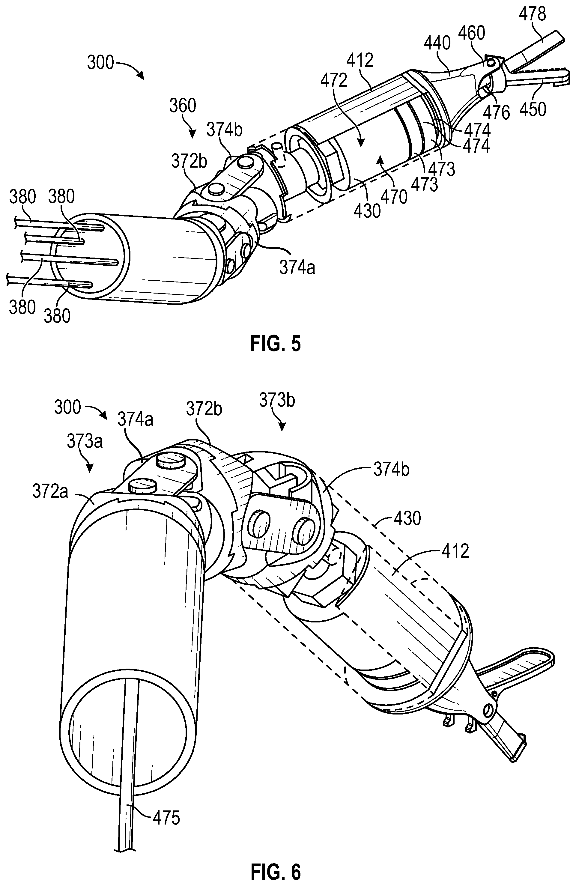 Patent US12310615 Figure 4 – Articulating ultrasonic surgical instruments and systems