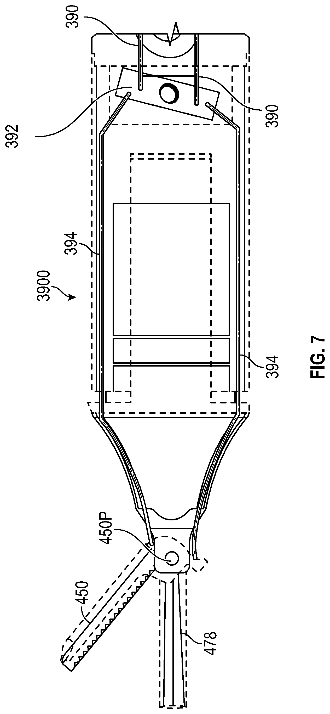 Patent US12310615 Figure 5 – Articulating ultrasonic surgical instruments and systems
