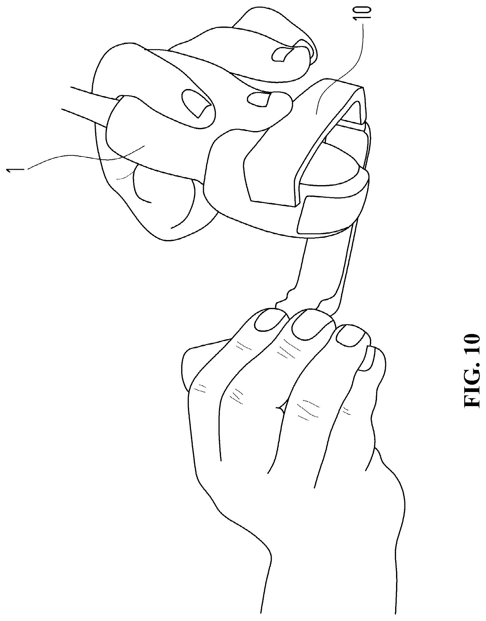 Patent US12310618 Figure 10 – Ultrasound probe detachable injection assistant