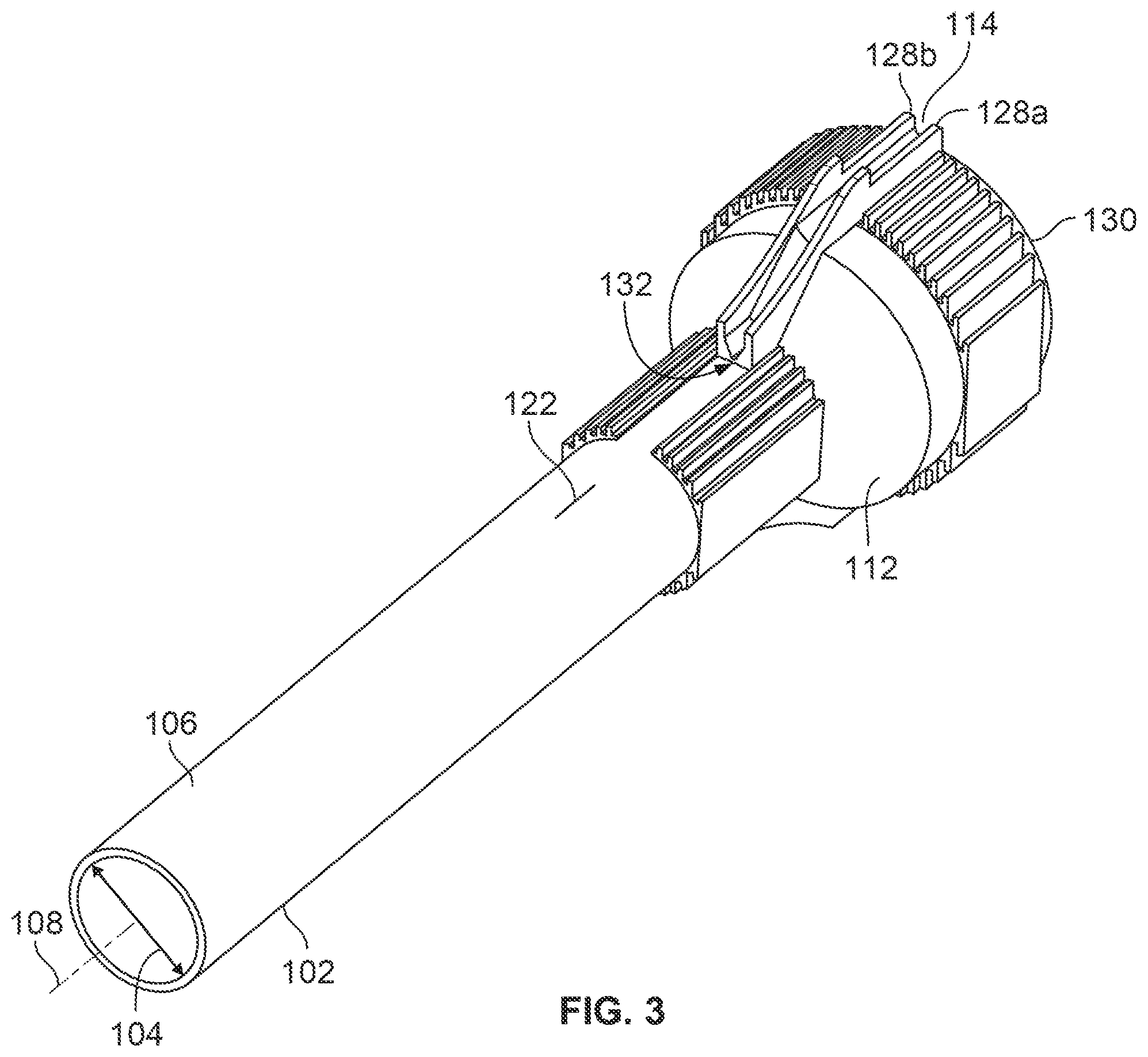 Patent US12310621 Figure 3 – Introducer sheath having a multi-layer hub