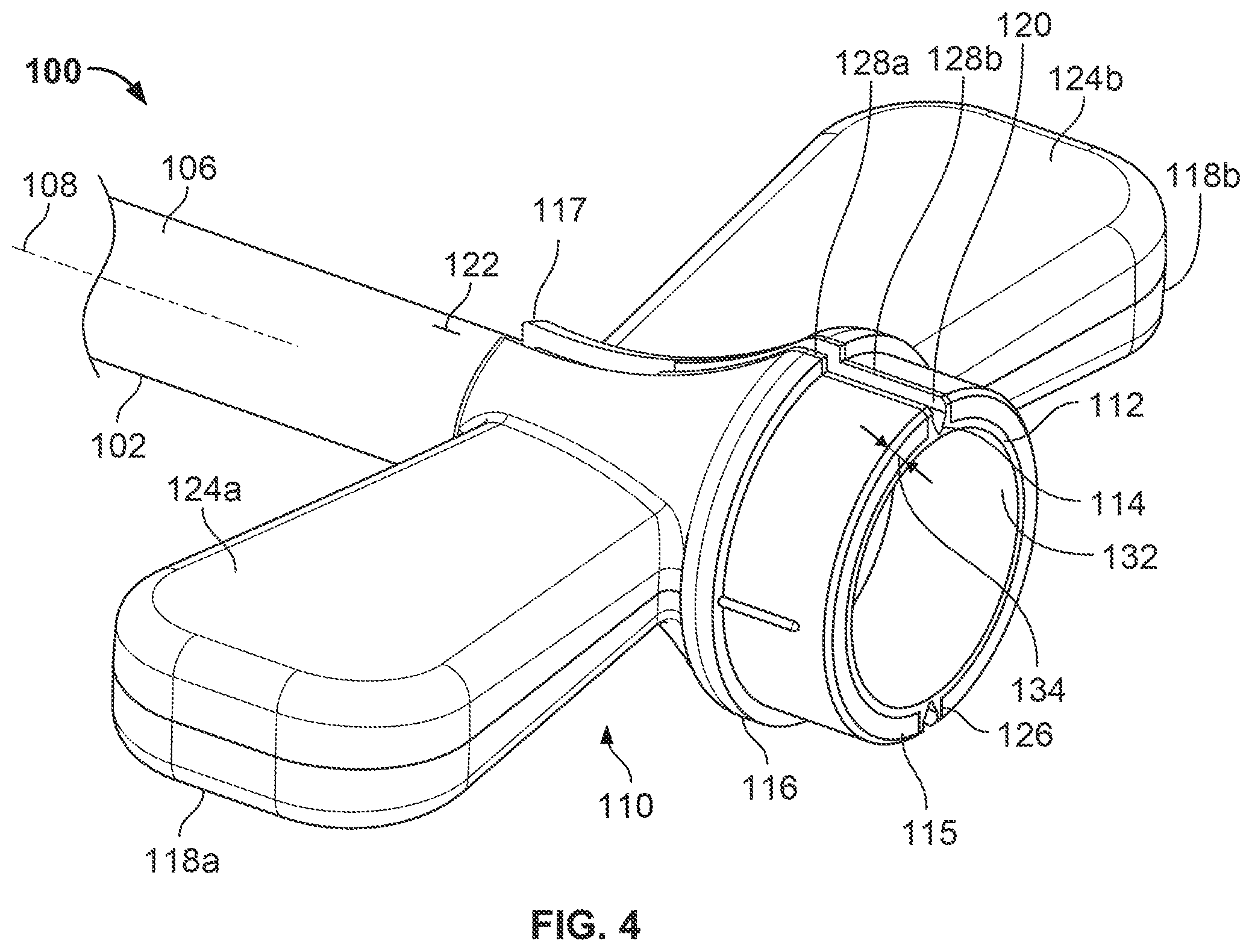 Patent US12310621 Figure 4 – Introducer sheath having a multi-layer hub