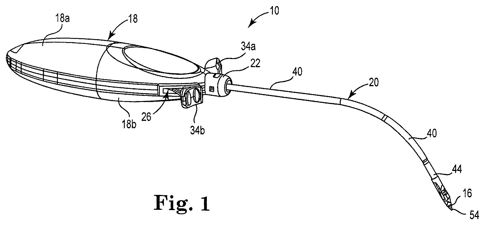 Patent US12310623 Figure 1 – Surgical needle device