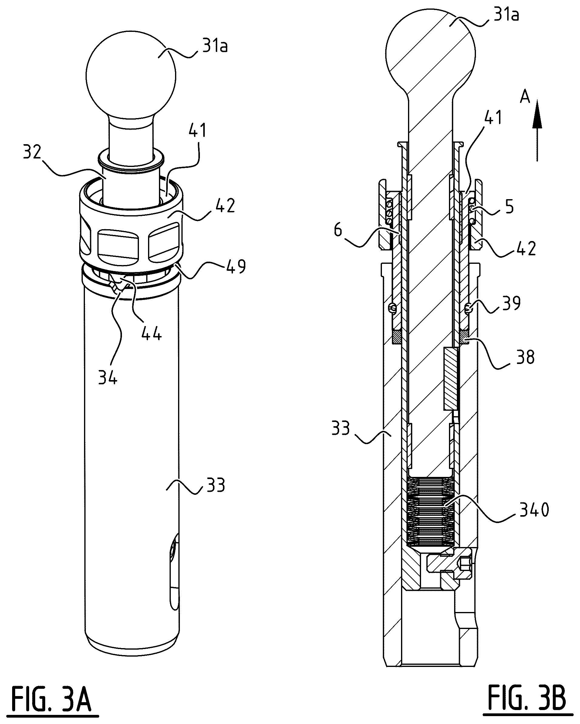 Patent US12310626 Figure 3 – External distractor and adjustment device for use in such a distractor