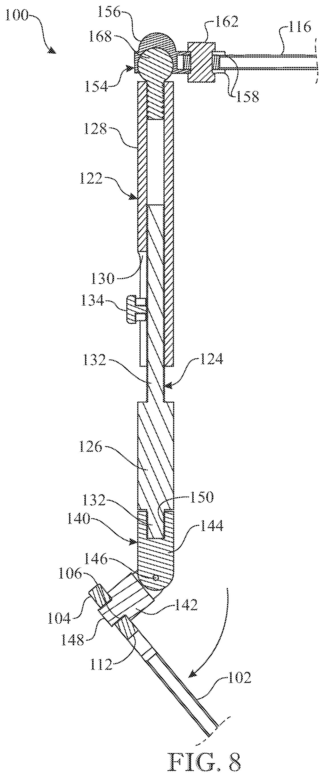 Patent US12310627 Figure 8 – External fixation device