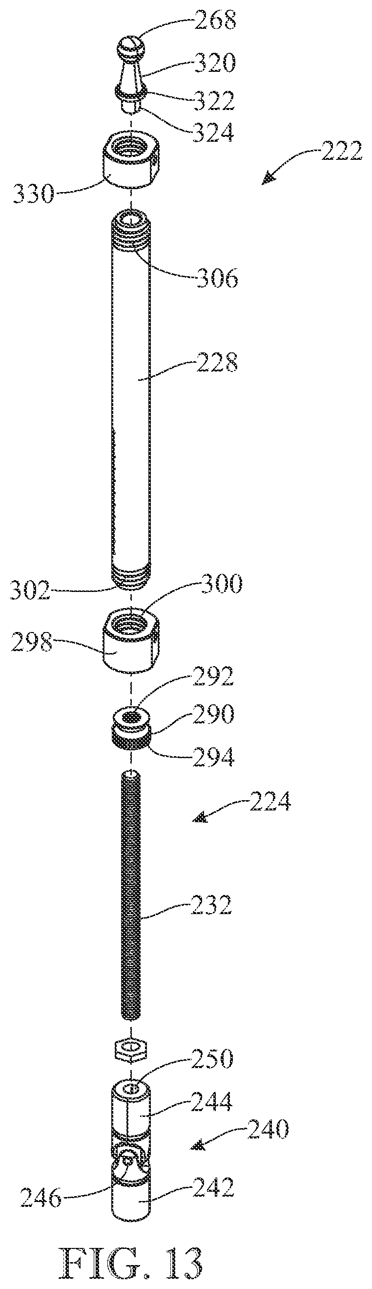 Patent US12310627 Figure 13 – External fixation device