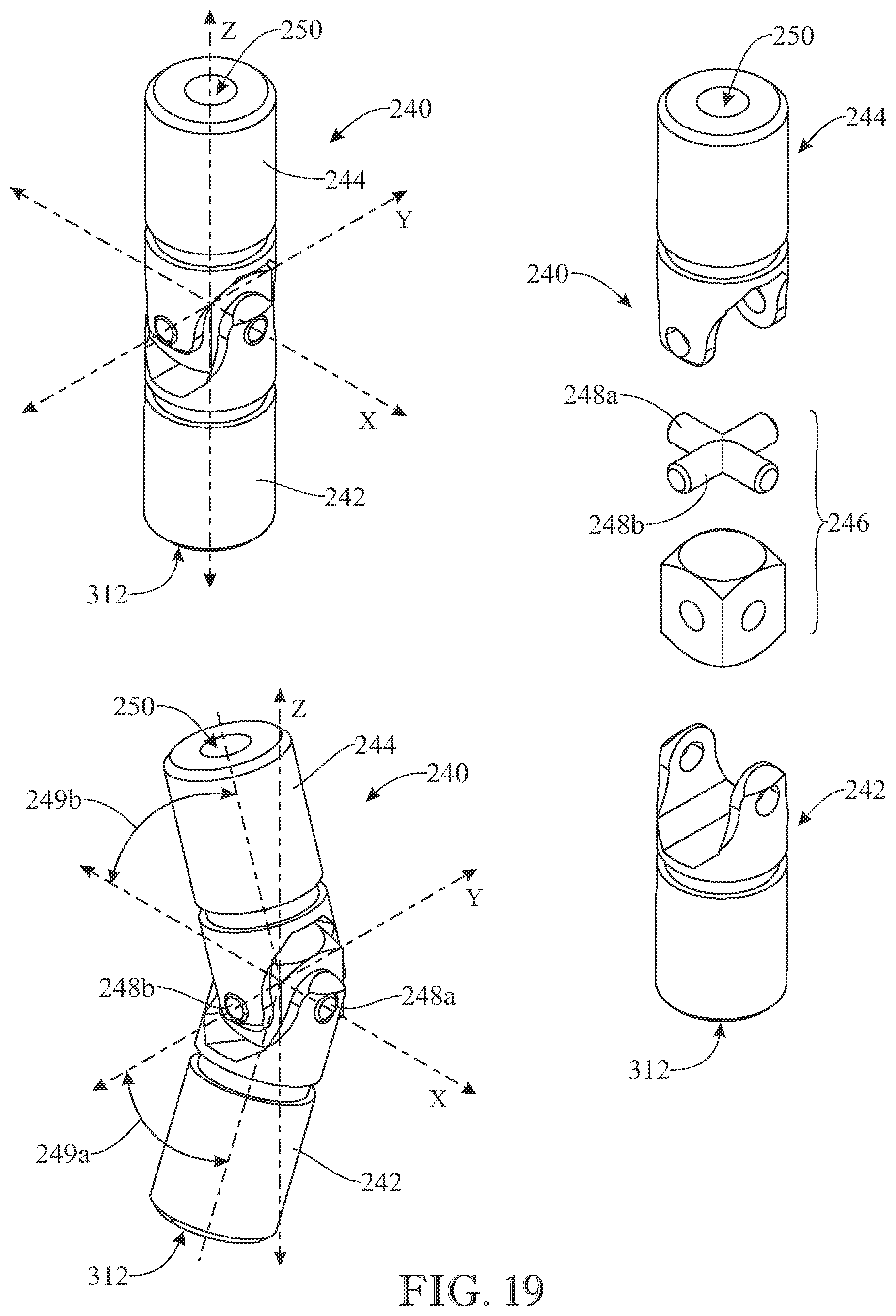 Patent US12310627 Figure 18 – External fixation device