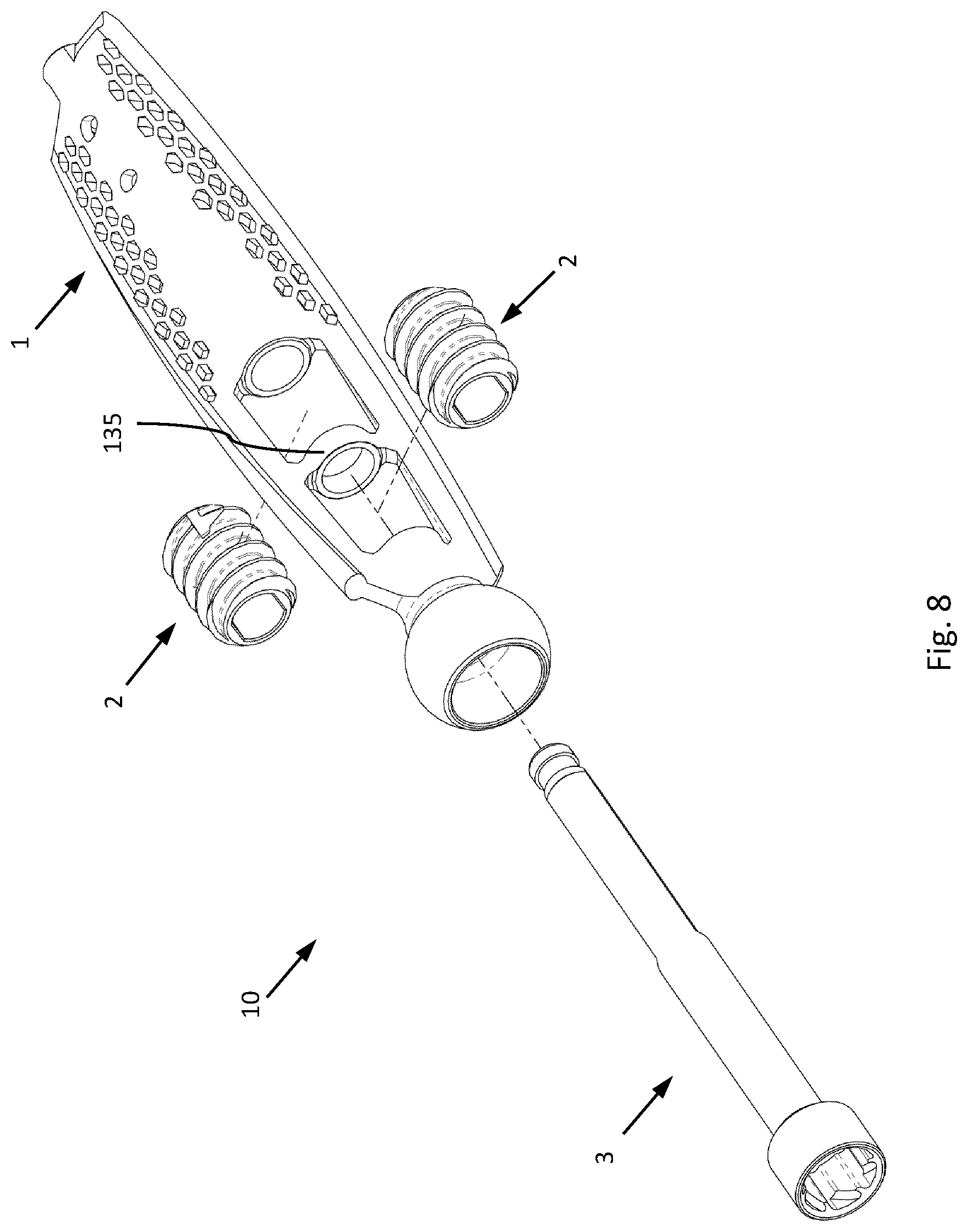Patent US12310630 Figure 8 – Blade-like osteosynthesis device