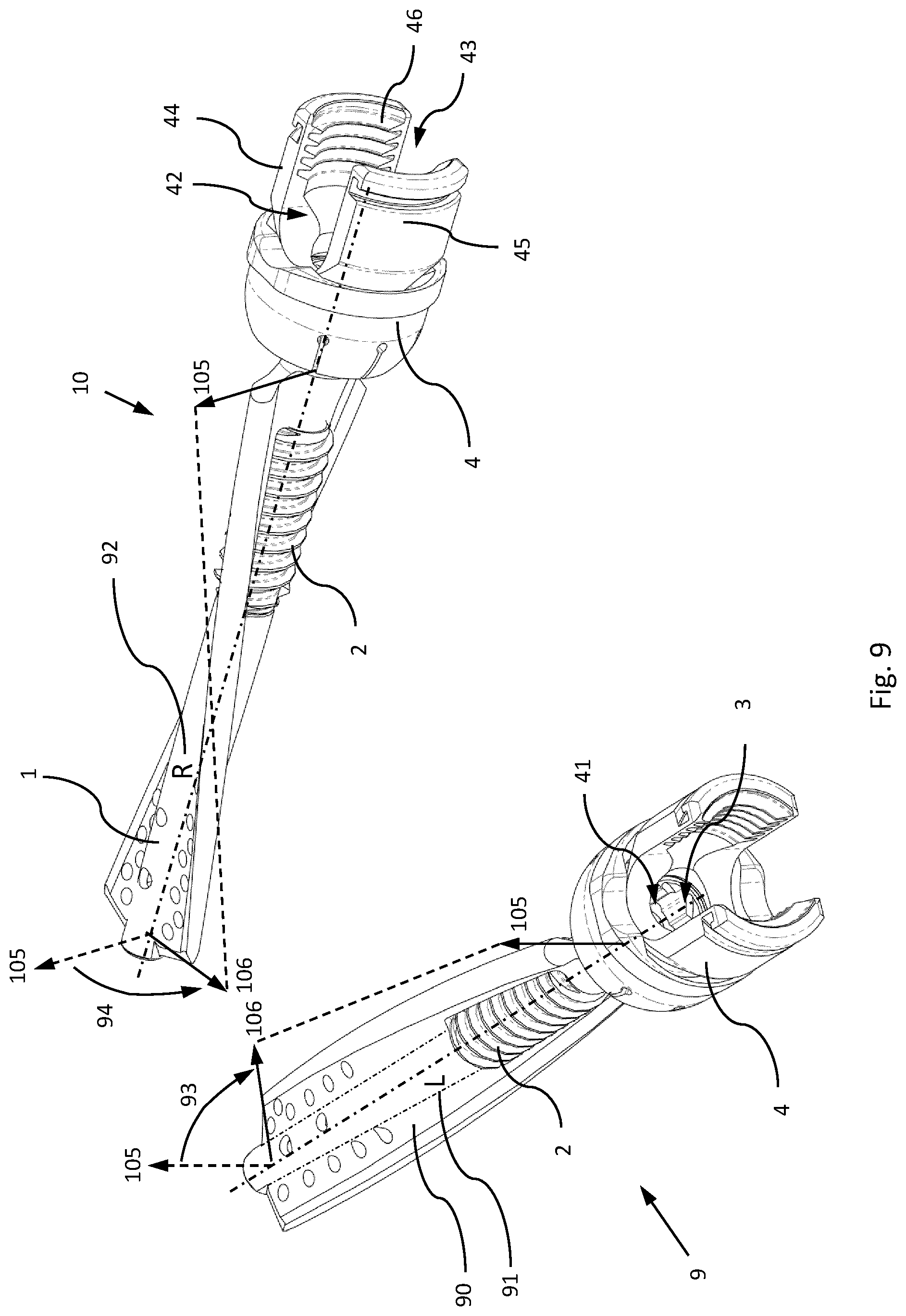 Patent US12310630 Figure 9 – Blade-like osteosynthesis device