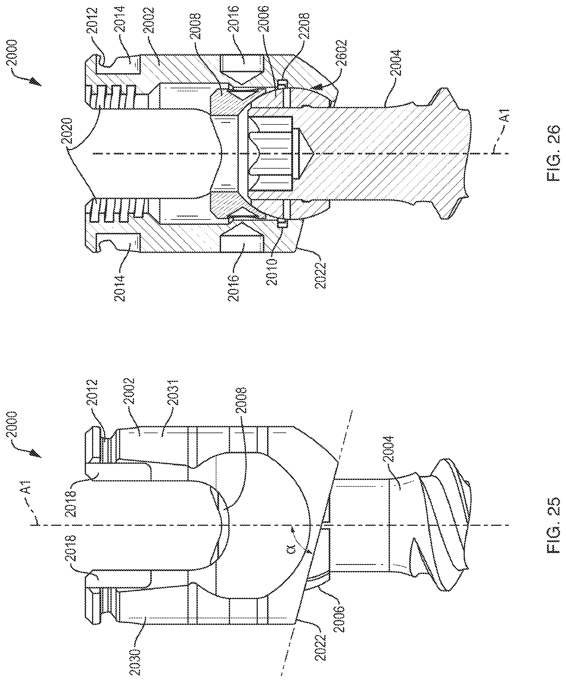 Patent US12310631 Figure 16 – Multi-feature polyaxial screw