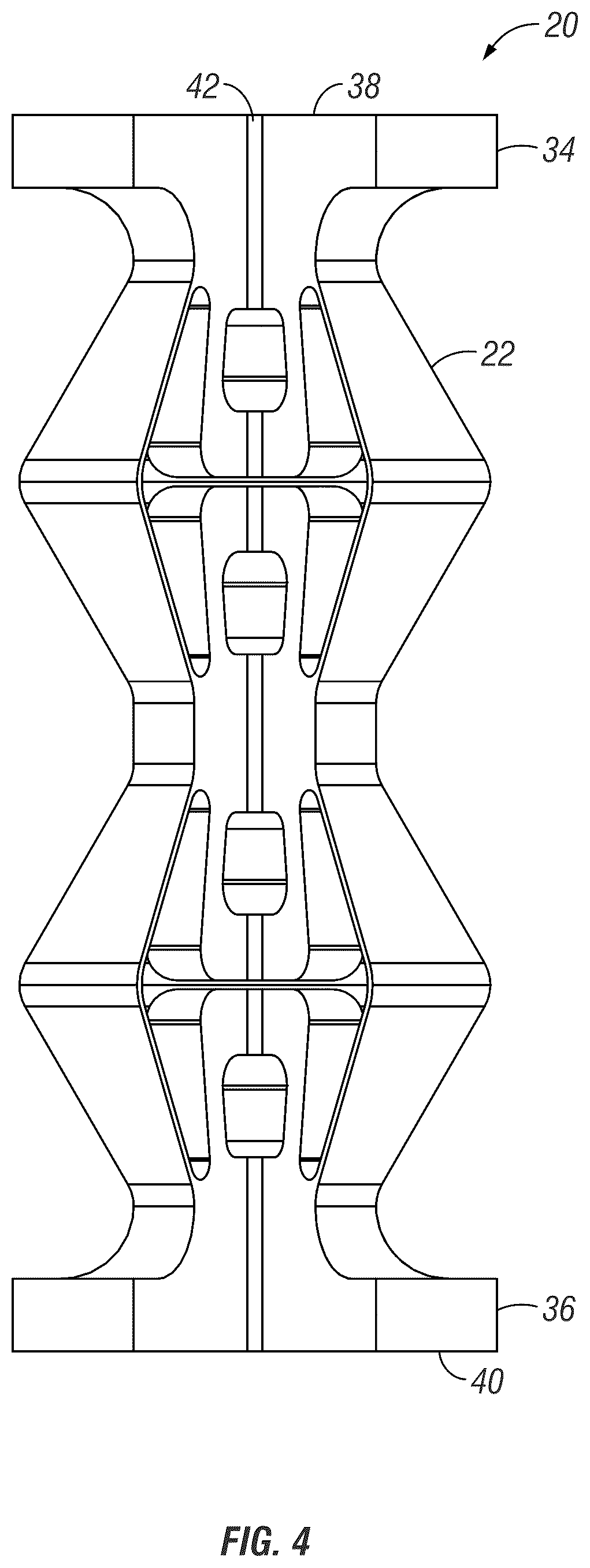 Patent US12310635 Figure 4 – Tunable stiffness bone rod
