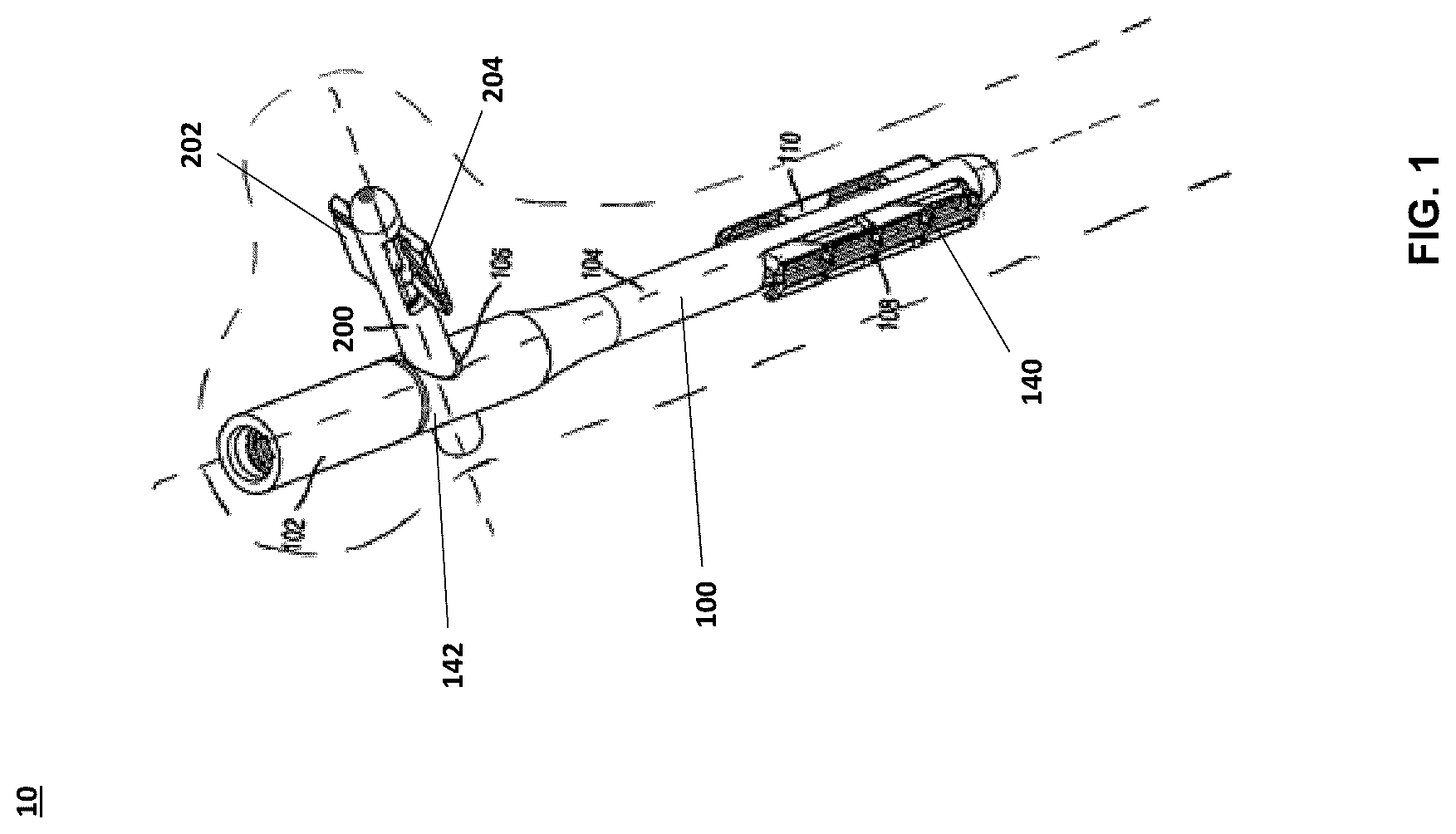 Patent US12310637 Figure 1 – Expandable intramedullary systems and methods of using the same