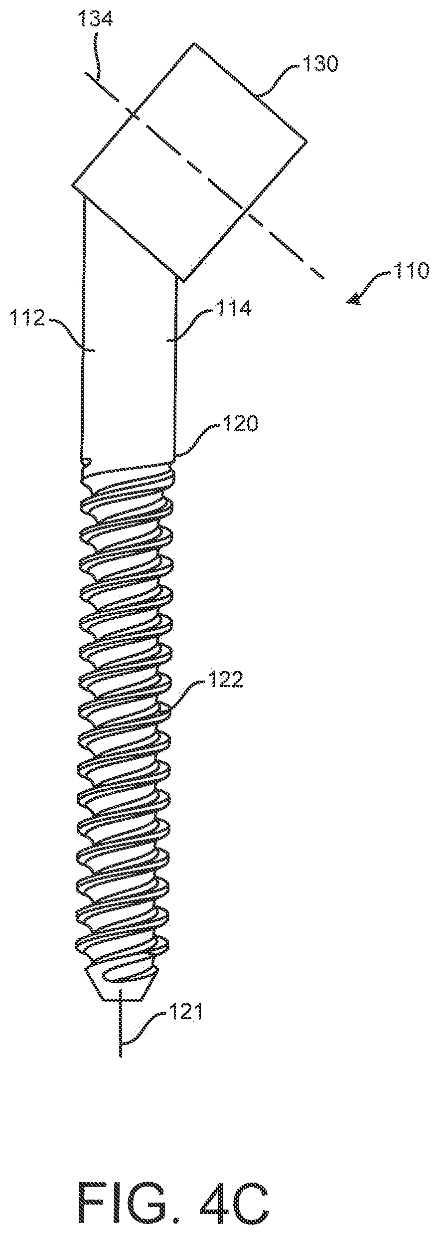 Patent US12310641 Figure 6 – Bone fixation system and methods of use