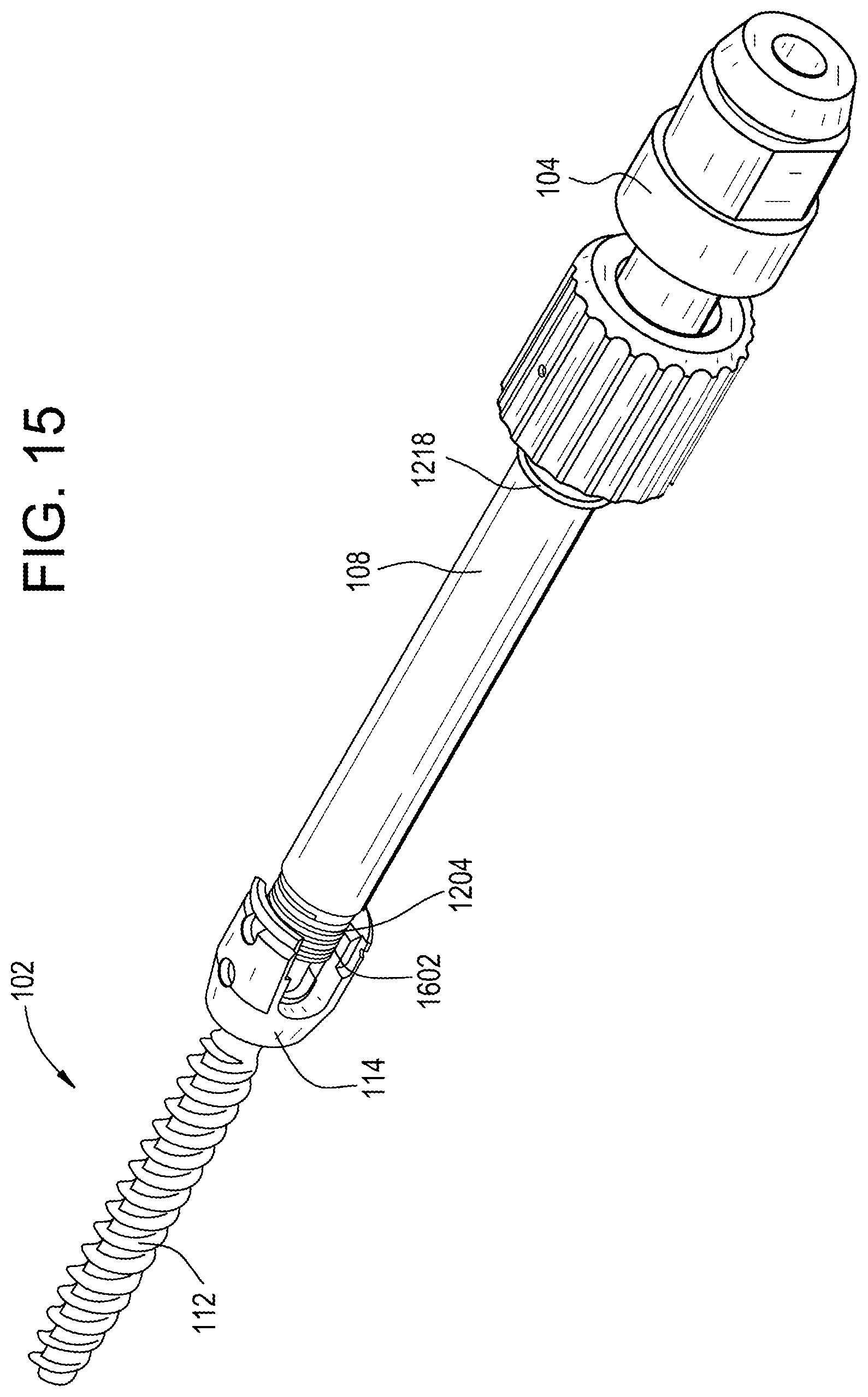 Patent US12310644 Figure 11 – Bone screw inserters and methods