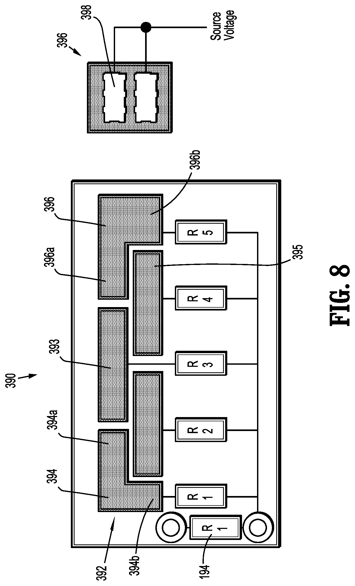 Patent US12310648 Figure 8 – Electrosurgical instruments including a jaw angle detection system