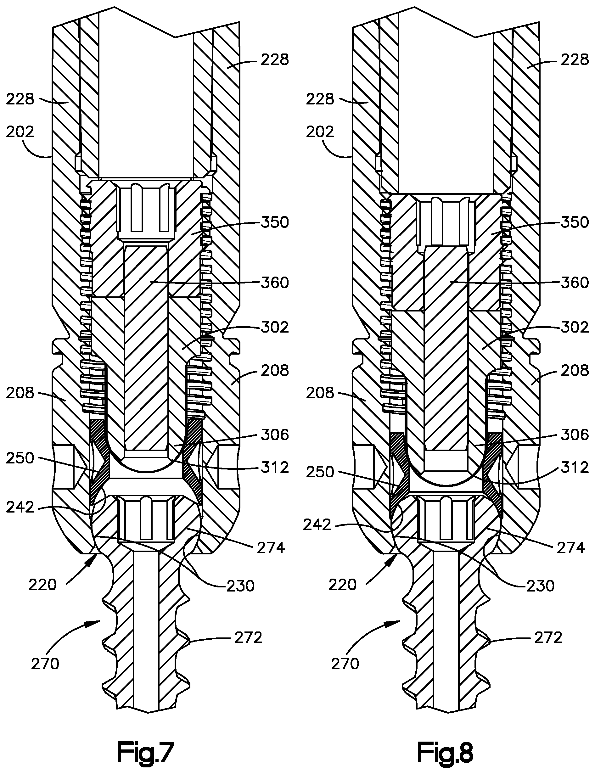 Patent US12310672 Figure 5 – Assembly for coupling a patient reference array to a medical implant such as a pedicle screw