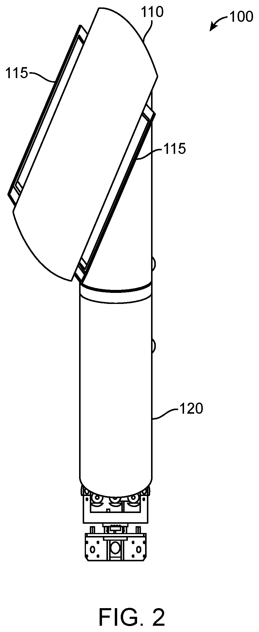 Patent US12310673 Figure 2 – Floating electromagnetic field generator system and method of controlling the same