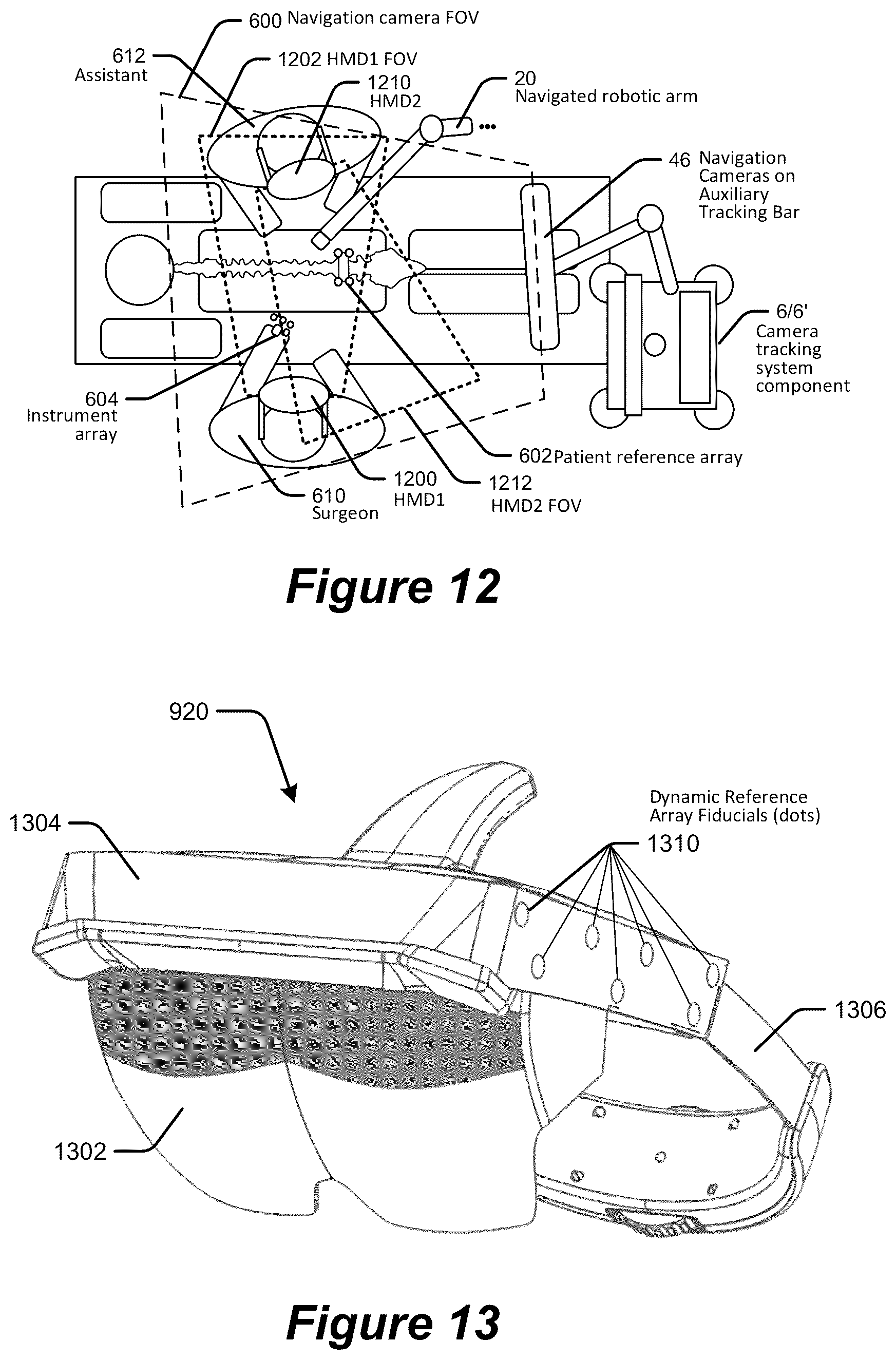 Patent US12310678 Figure 12 – Pose measurement chaining for extended reality surgical navigation in visible and near infrared spectrums