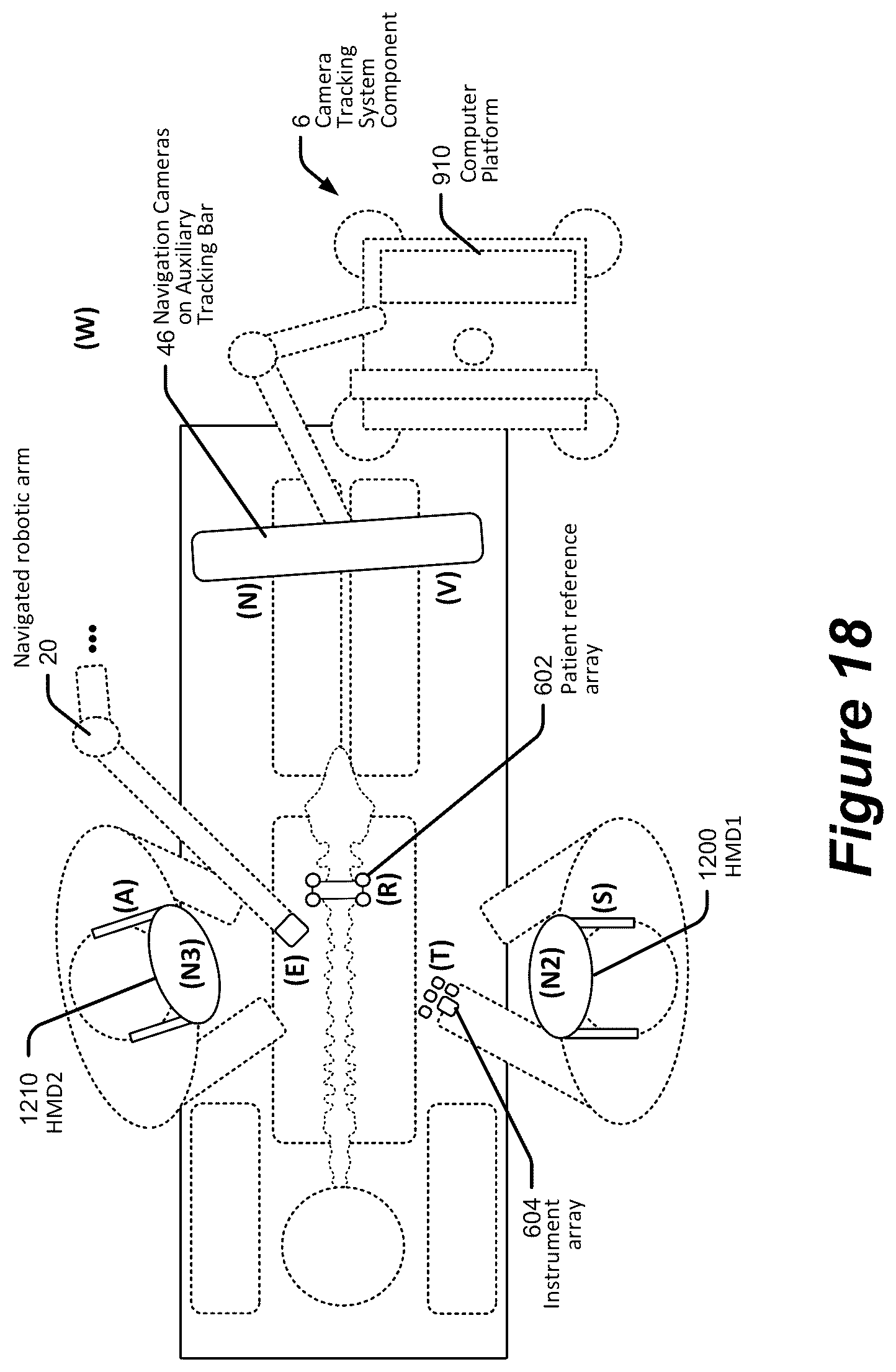 Patent US12310678 Figure 16 – Pose measurement chaining for extended reality surgical navigation in visible and near infrared spectrums
