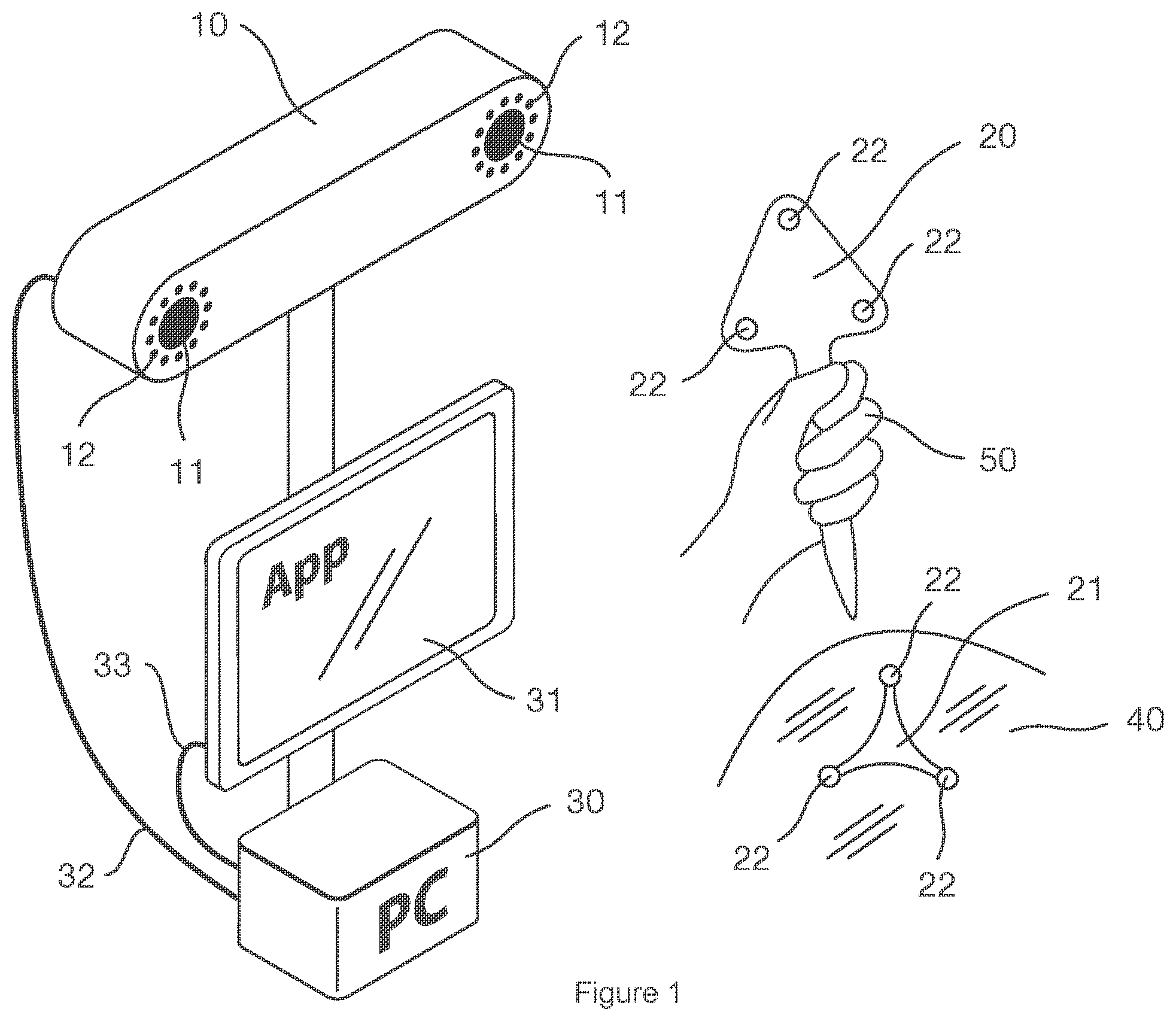 Patent US12310679 Figure 1 – High-speed optical tracking with compression and/or CMOS windowing