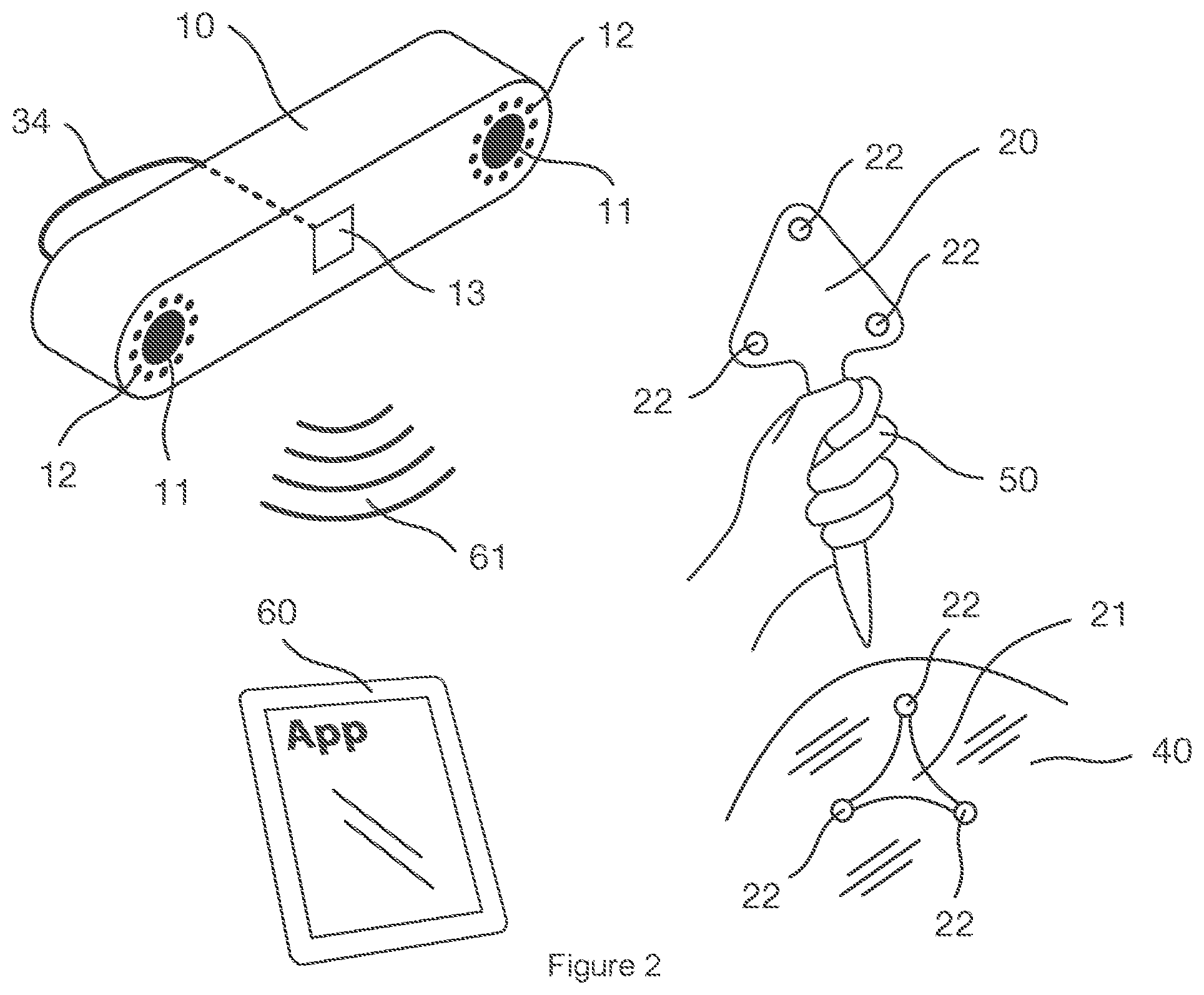 Patent US12310679 Figure 2 – High-speed optical tracking with compression and/or CMOS windowing
