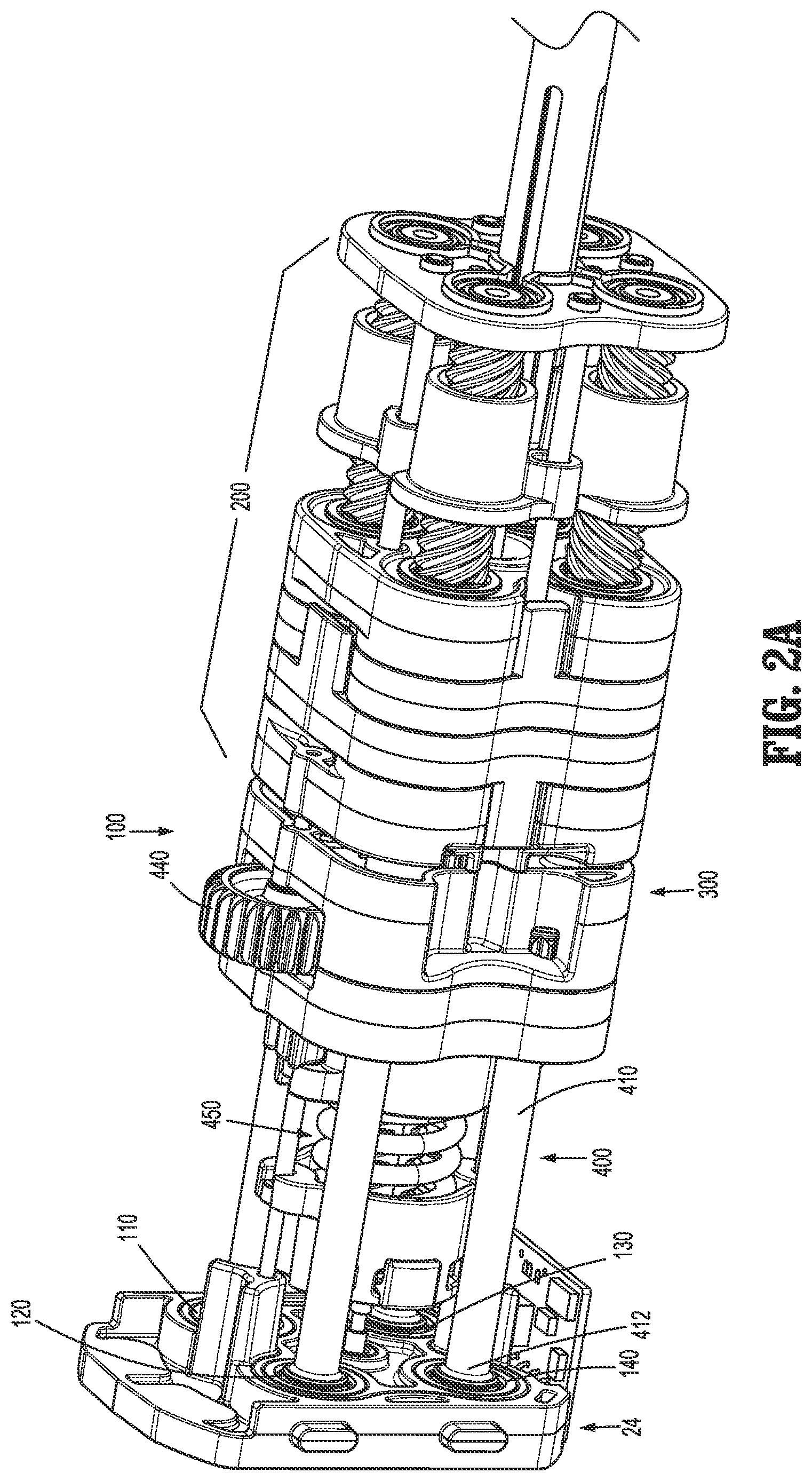 Patent US12310685 Figure 2 – Drive mechanisms for surgical instruments such as for use in robotic surgical systems